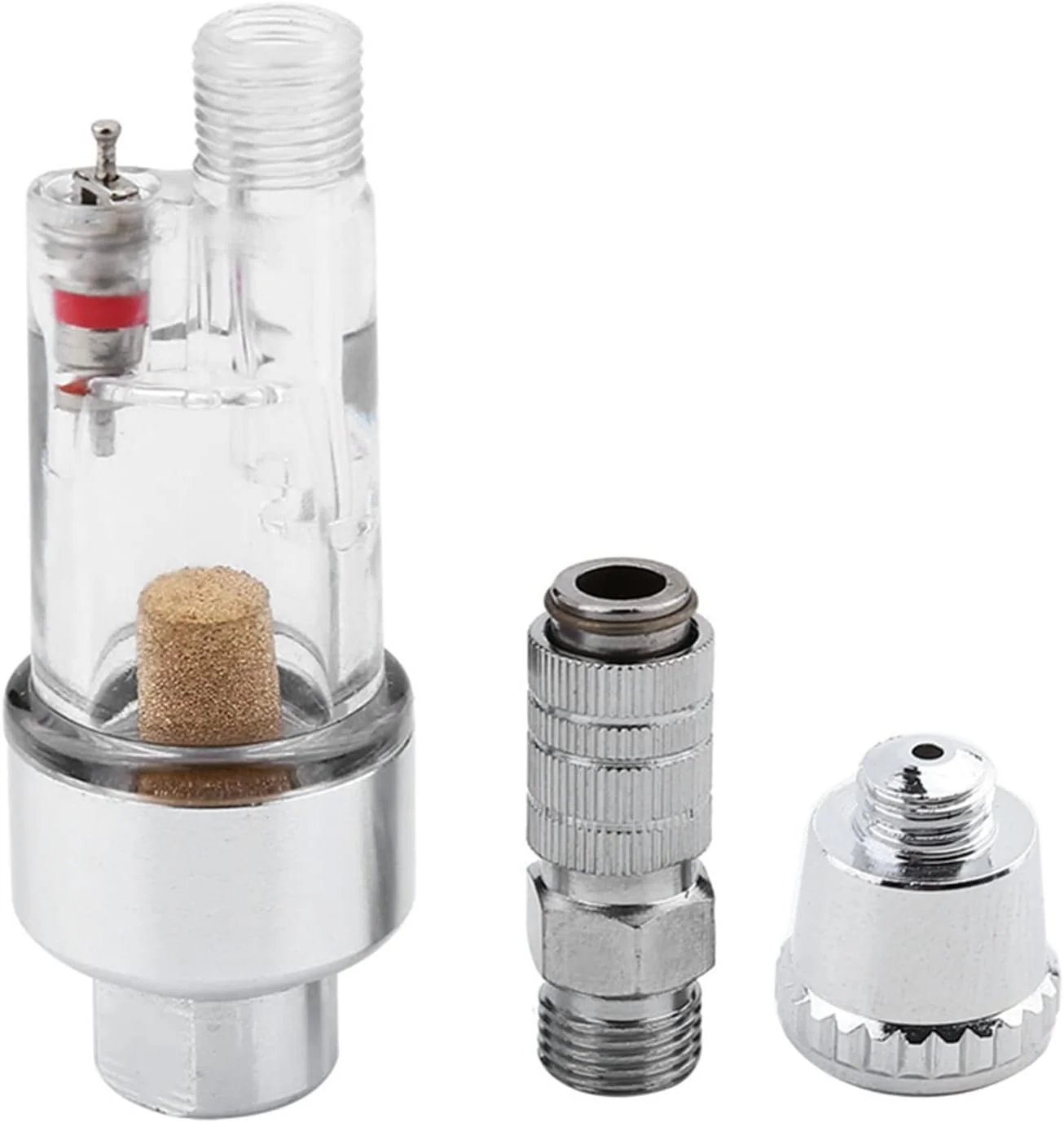 ست ایربراش چند منظوره Eujgoov، تفنگ اسپری سوزنی دوگانه برای تزئین کیک، مدل، رنگ آمیزی با فنجان قیفی، برای خالکوبی با ایربراش، طراحی ناخن و موارد دیگر. عالی