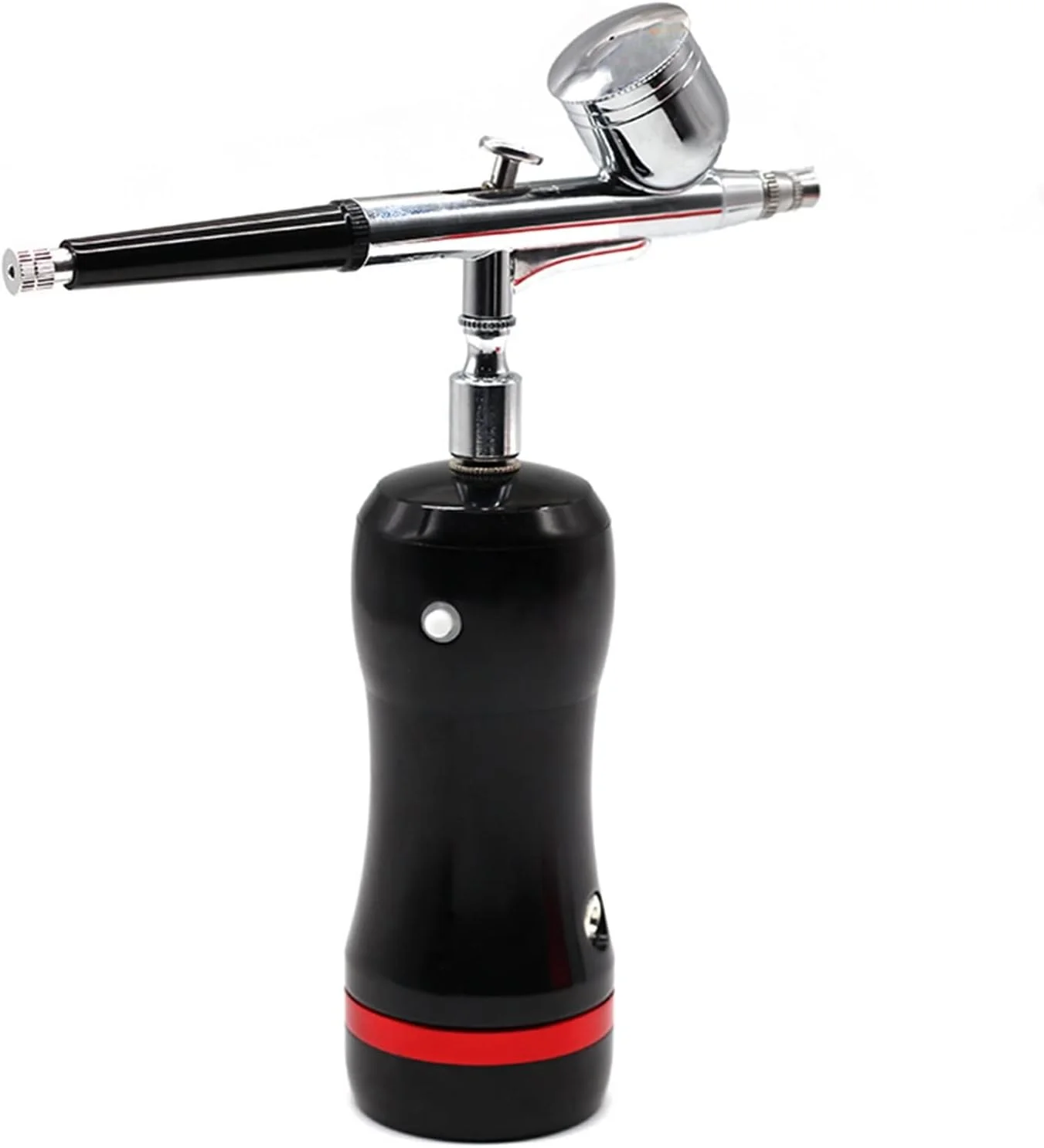 ایر براش اسپری با قابلیت شروع و توقف خودکار، همراه با کیت کمپرسور، قابل حمل، مینی، مناسب آرایش، طراحی ناخن، رنگ آمیزی موقت خودرو و سرگرمی