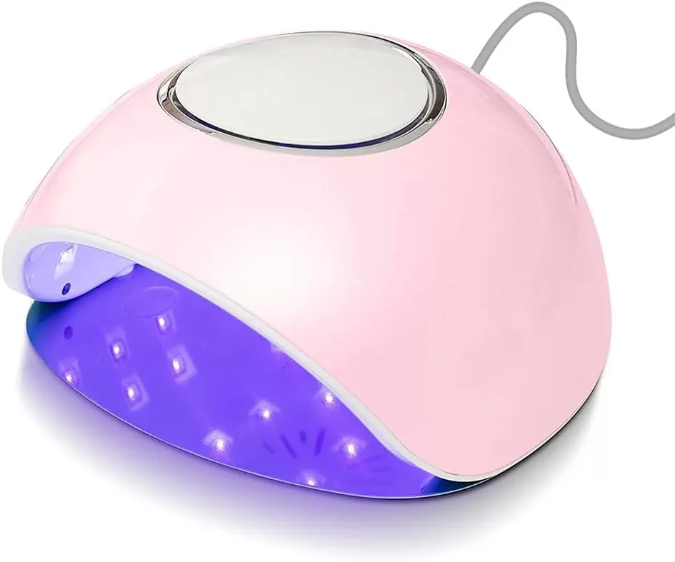 دستگاه خشک کن لاک ناخن سیمی آلفا 2.0 UV LED – 54 وات – 5 تنظیمات تایمر – 36 عدد چراغ UV LED – خشک کن آسان و سریع لاک ناخن برای لاک ژل – سنسور خودکار – نمایشگر LCD دستگاه خشک کن لاک ناخن سیمی آلفا 2.0 UV LED – 54 وات – 5 تنظیمات تایمر – 36 عدد چراغ UV LED – خشک کن آسان و سریع لاک ناخن برای لاک ژل – سنسور خودکار – نمایشگر LCD