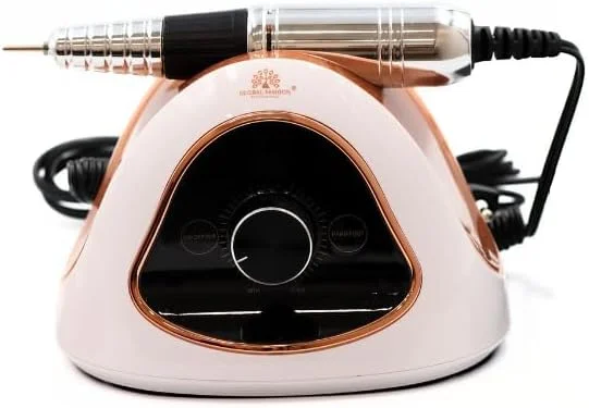 ست سوهان برقی ناخن حرفه ای گلوبال فشن مدل M15 – 68 وات، سرعت بالا 45000 دور در دقیقه، سرعت متغیر، صدای کم، محافظت در برابر اضافه بار، سبک وزن برای مانیکور و پدیکور ژل، اکریلیک و پلی ژل (سفید) ست سوهان برقی ناخن حرفه ای گلوبال فشن مدل M15 – 68 وات، سرعت بالا 45000 دور در دقیقه، سرعت متغیر، صدای کم، محافظت در برابر اضافه بار، سبک وزن برای مانیکور و پدیکور ژل، اکریلیک و پلی ژل (سفید)