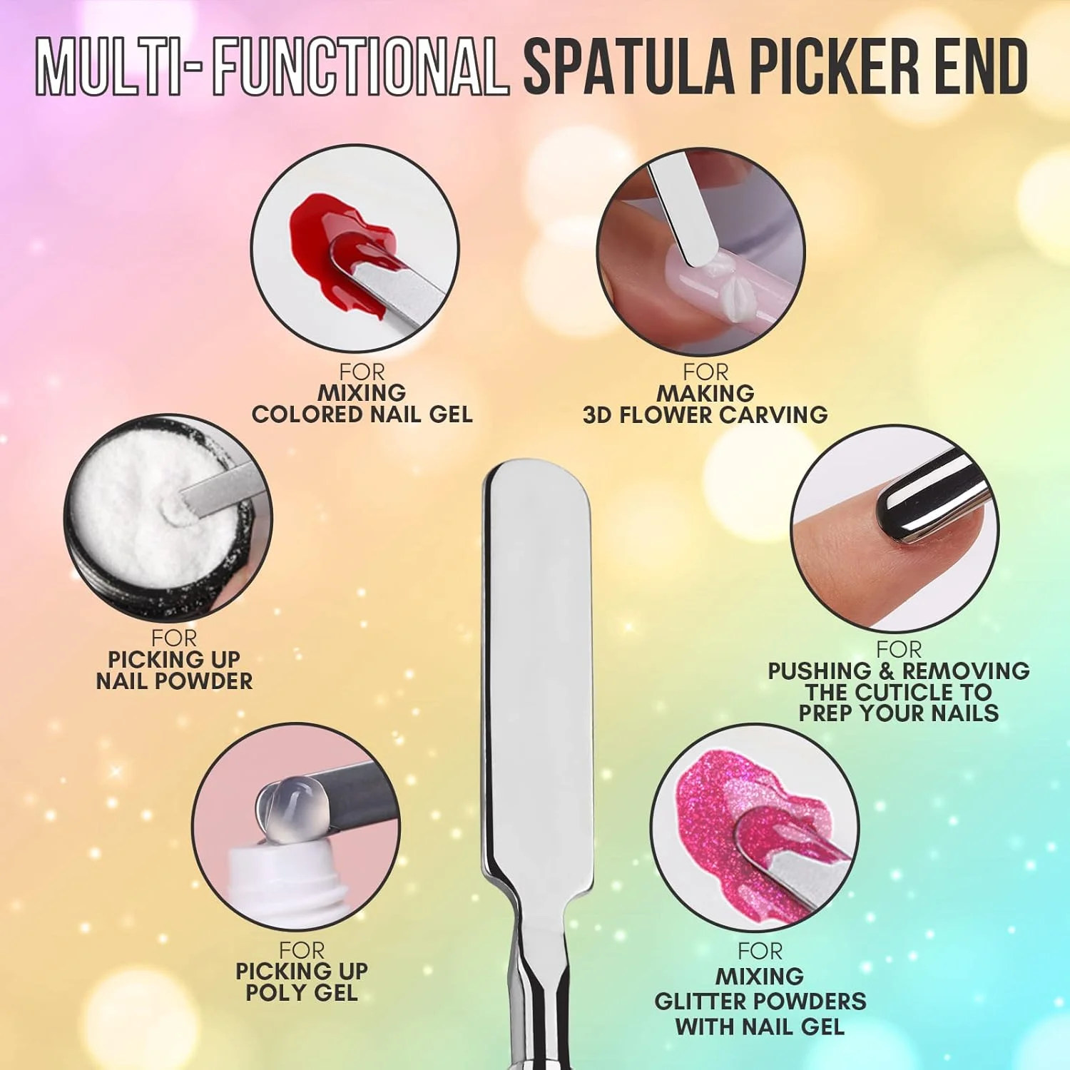 قلم طراحی ناخن و ابزار برداشتن نگین، طراحی دو سر 2 در 1، قلم ژل ناخن UV و ابزار استیل ضد زنگ کاردک برای اکستنشن ناخن، قلم طراحی ناخن برای استفاده در سالن و منزل، مانیکور DIY، سبز بنفش قلم طراحی ناخن و ابزار برداشتن نگین، طراحی دو سر 2 در 1، قلم ژل ناخن UV و ابزار استیل ضد زنگ کاردک برای اکستنشن ناخن، قلم طراحی ناخن برای استفاده در سالن و منزل، مانیکور DIY، سبز بنفش