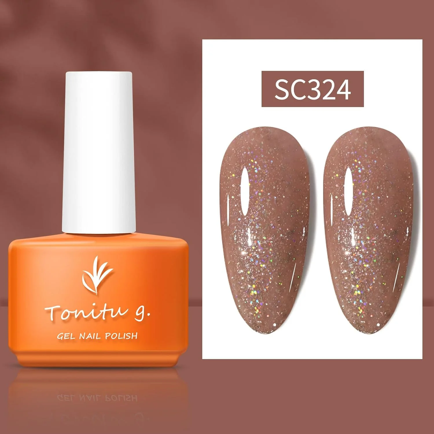 لاک ژل ناخن اکلیلی تونیتو جی مدل G، ۷ میلی لیتر، لاک ژل نیمه دائمی اکلیلی، لاک براق یو وی برای لاک پایه مانیکور (SC324) لاک ژل ناخن اکلیلی تونیتو جی مدل G، ۷ میلی لیتر، لاک ژل نیمه دائمی اکلیلی، لاک براق یو وی برای لاک پایه مانیکور (SC324)