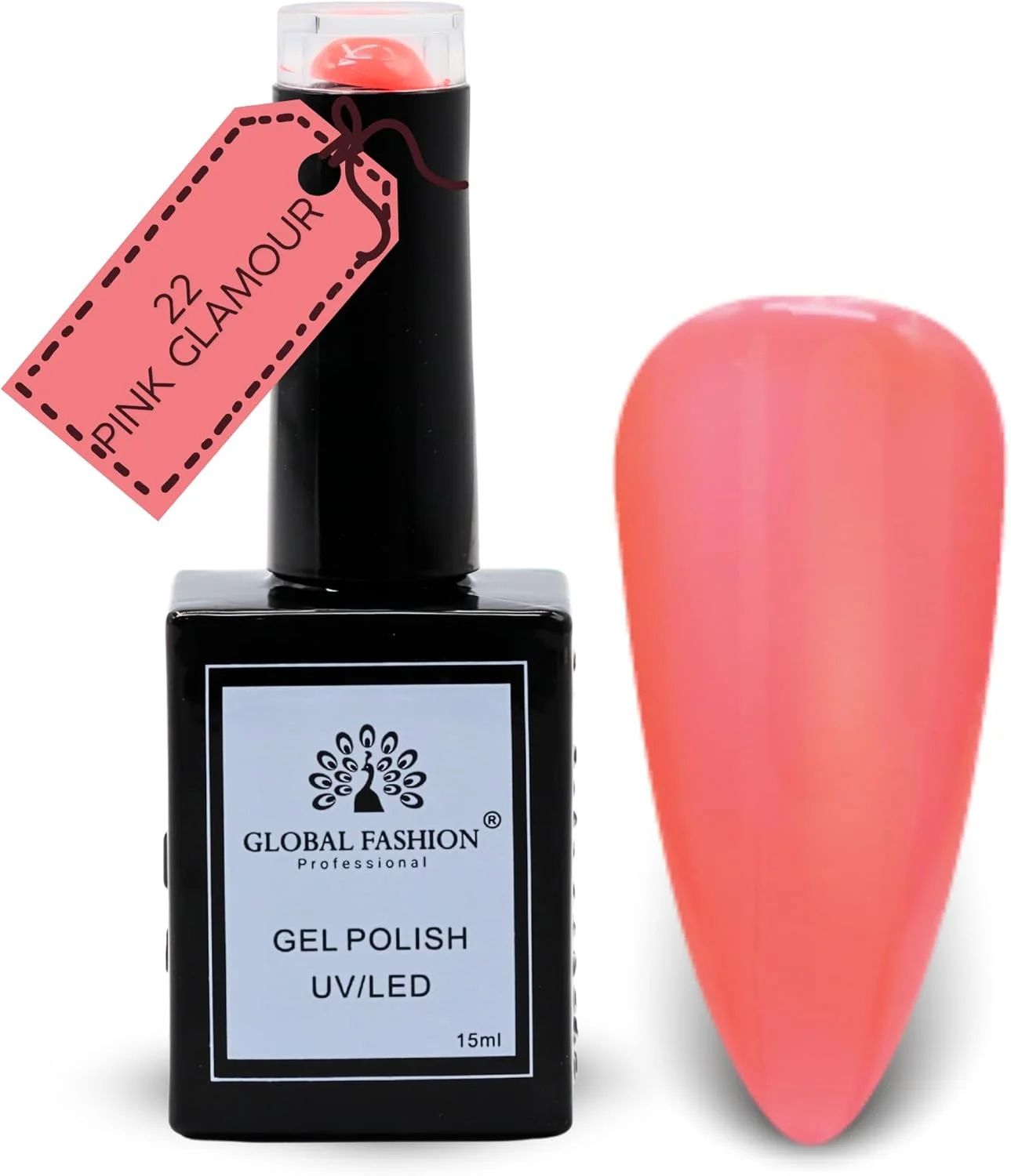 لاک ژل یو وی ال ای دی کالکشن هلویی – رنگ لاک خیساندنی برای دختران نوجوان، پوشش براق بادوام، ژل مقاوم در برابر لب پر شدن برای طراحی ناخن و استفاده در منزل (22-صورتی فریبنده-1p، 15ml) لاک ژل یو وی ال ای دی کالکشن هلویی – رنگ لاک خیساندنی برای دختران نوجوان، پوشش براق بادوام، ژل مقاوم در برابر لب پر شدن برای طراحی ناخن و استفاده در منزل (22-صورتی فریبنده-1p، 15ml)