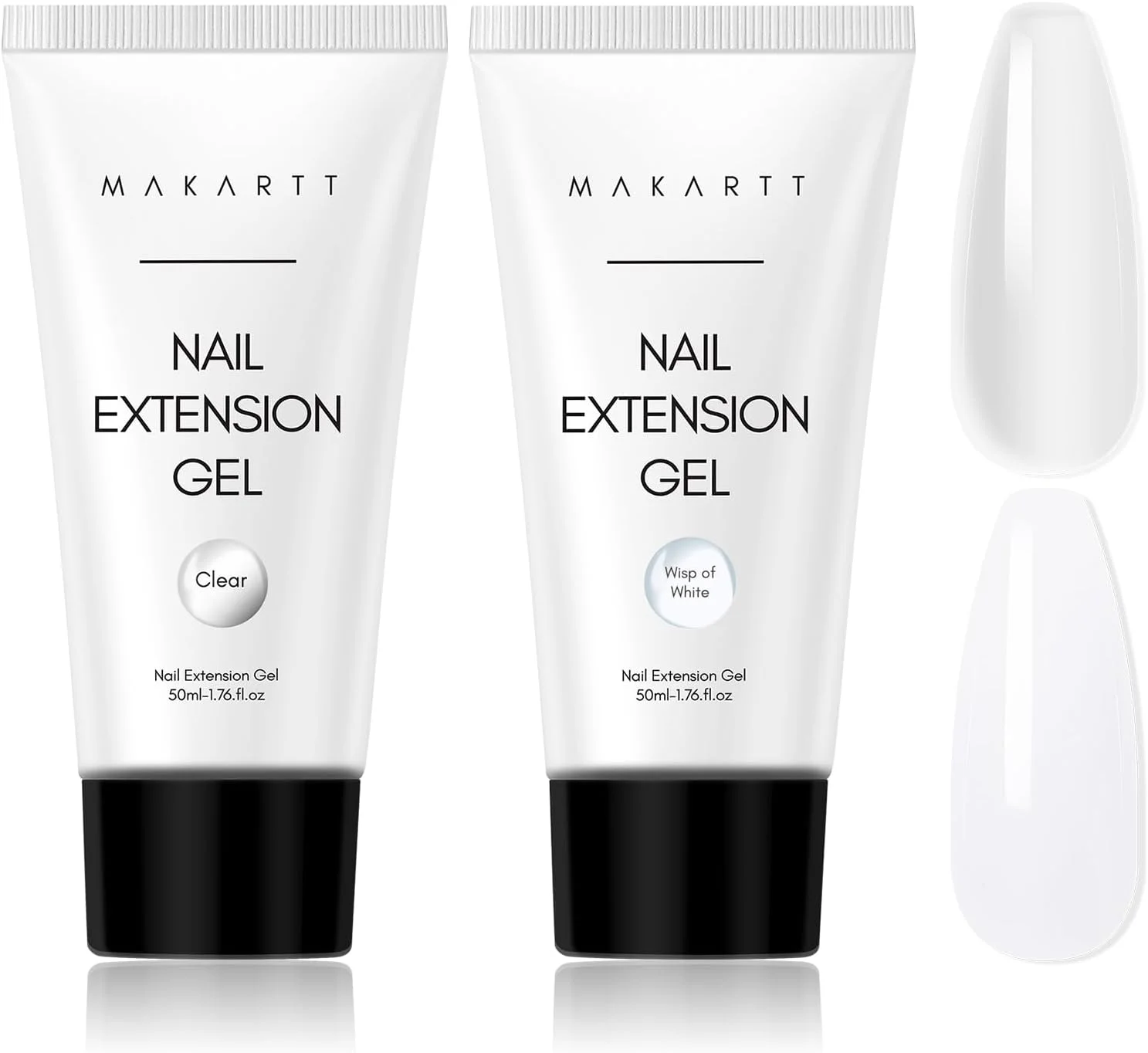 ست آغازین ژل اکستنشن ناخن پلی ماکارت - 50 میلی لیتر ژل سازنده پلی ناخن اکریلیک، ژل اکستندر برای ناخن های ژلی برای اکستنشن ناخن، تقویت ناخن، دکوراسیون هنر ناخن، شفاف + رگه ای از سفید ست آغازین ژل اکستنشن ناخن پلی ماکارت - 50 میلی لیتر ژل سازنده پلی ناخن اکریلیک، ژل اکستندر برای ناخن های ژلی برای اکستنشن ناخن، تقویت ناخن، دکوراسیون هنر ناخن، شفاف + رگه ای از سفید