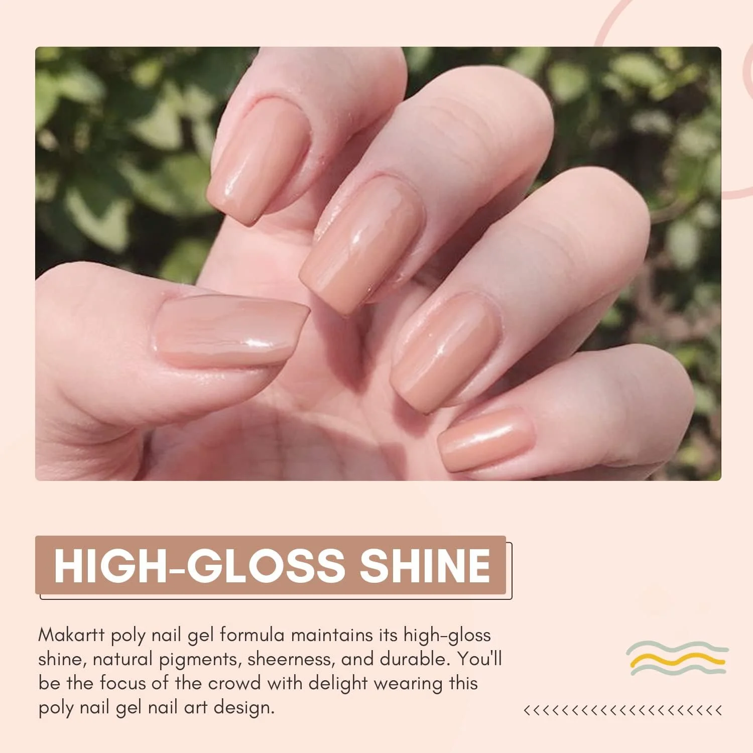 ژل پلی ناخن ماکارت، ژل سازنده 50 میلی لیتری رنگ طبیعی برای تقویت و طراحی ناخن - ماندگاری طولانی و استفاده آسان برای طراحی ناخن های ترند ژل پلی ناخن ماکارت، ژل سازنده 50 میلی لیتری رنگ طبیعی برای تقویت و طراحی ناخن - ماندگاری طولانی و استفاده آسان برای طراحی ناخن های ترند