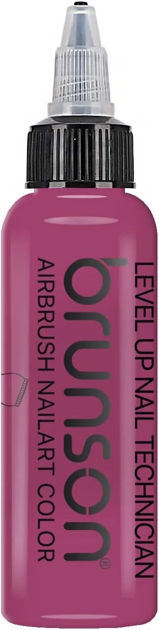 جوهر طراحی ناخن، رنگ ایربراش، رنگ اکریلیک، لاک ناخن/رنگدانه برای مدل، سرگرمی، صنایع دستی، چرم و نقاشی کفش، رنگ های ایربراش طراحی ناخن BAP12 شرابی (60 میلی لیتر)