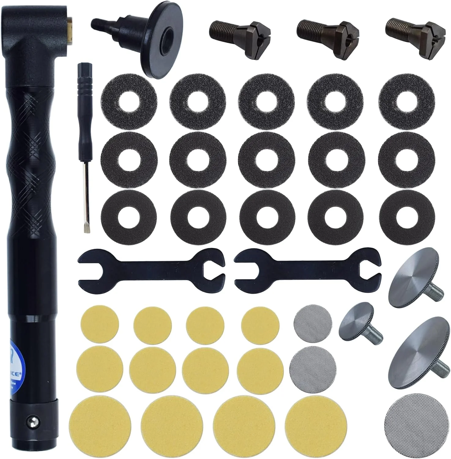 دسته فرز 90 درجه با شفت انعطاف پذیر، مجموعه 41 عددی اتصال دسته افزایش طول شفت انعطاف پذیر با زاویه راست سازگار با فرز شفت انعطاف پذیر، پولیش رومیزی، دریل برقی