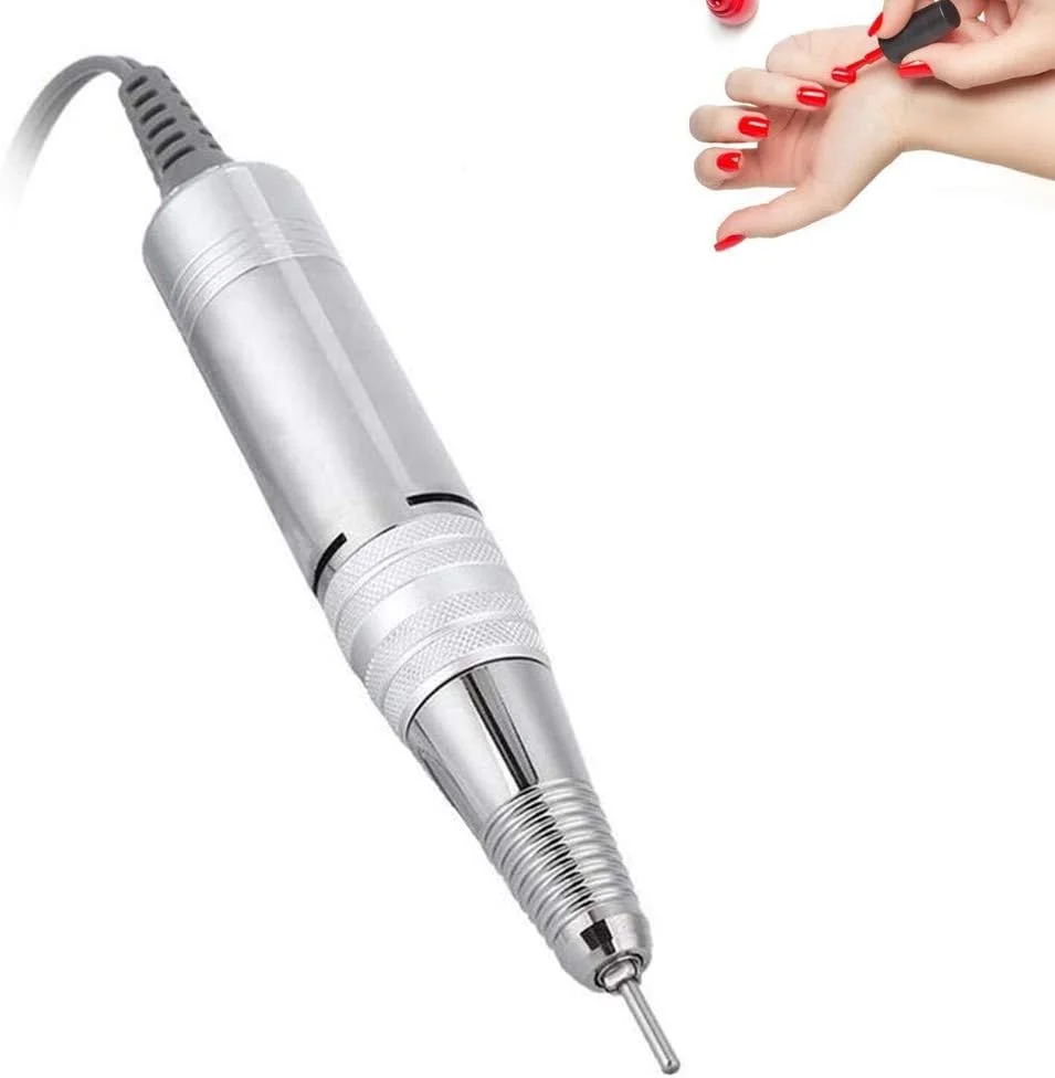 دسته جایگزین دریل ناخن مانیکور 35000 دور در دقیقه، هندپیس برای دستگاه پولیش ناخن برقی