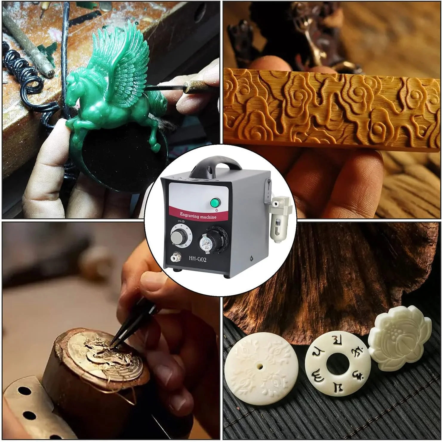 کیت دستگاه حکاکی پنوماتیک جواهرات، سرعت قابل تنظیم 400-800 دور در دقیقه، قلم حکاکی پنوماتیک تک سر، ابزار حکاکی ریز برای فلز طلا نقره، حکاکی هوا صنایع دستی جواهرات کیت دستگاه حکاکی پنوماتیک جواهرات، سرعت قابل تنظیم 400-800 دور در دقیقه، قلم حکاکی پنوماتیک تک سر، ابزار حکاکی ریز برای فلز طلا نقره، حکاکی هوا صنایع دستی جواهرات