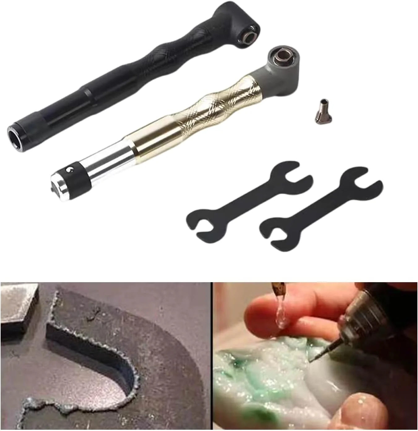 اتصال دسته فرز با زاویه 90 درجه و تعویض سریع برای پولیش، پرداخت، حکاکی