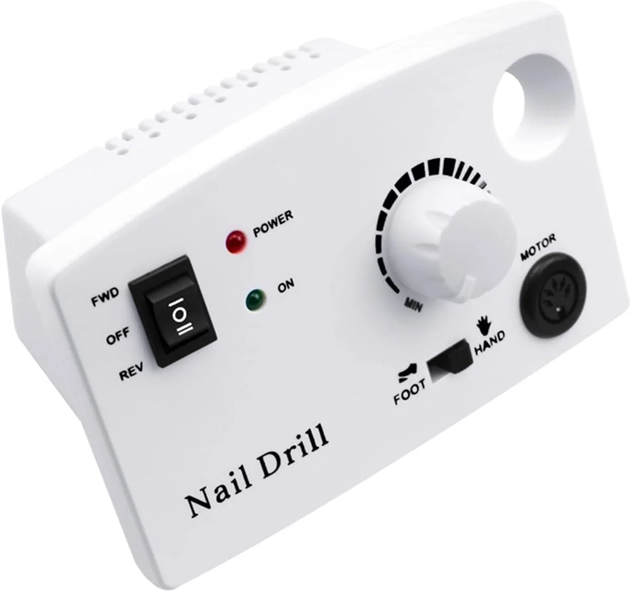 دستگاه سوهان ناخن برقی 20 وات 35000 دور در دقیقه به همراه متعلقات و سری فرز