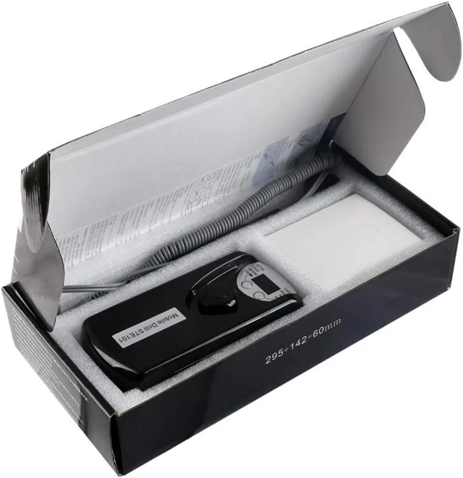 دستگاه سوهان برقی ناخن قابل حمل 30000 دور در دقیقه، هندپیس جمع و جور Efile، کیت سوهان ناخن حرفه ای مانیکور پدیکور برای ناخن های اکریلیک، ژل و استفاده در سالن خانگی، طلایی (رنگ: مشکی)