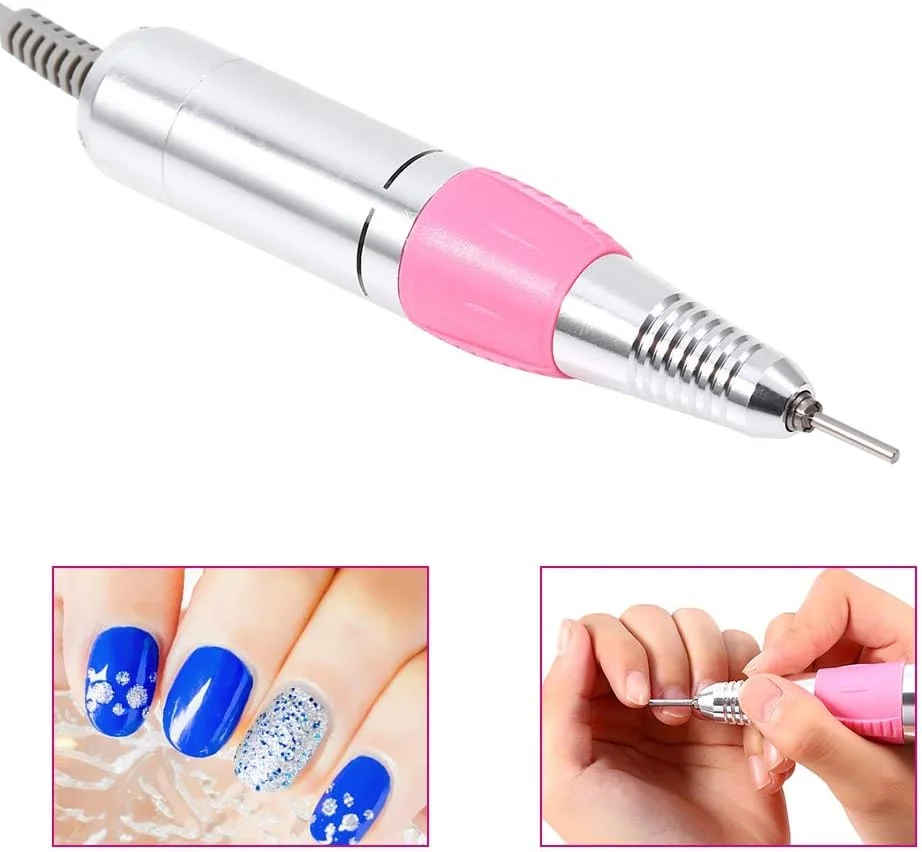دریل ناخن، حرفه ای 30000 دور در دقیقه 12 ولت، دستگاه های سوهان ناخن، دستگاه سوهان ناخن حرفه ای، قطعه یدکی دریل برقی ناخن، لوازم جانبی دستگاه مانیکور