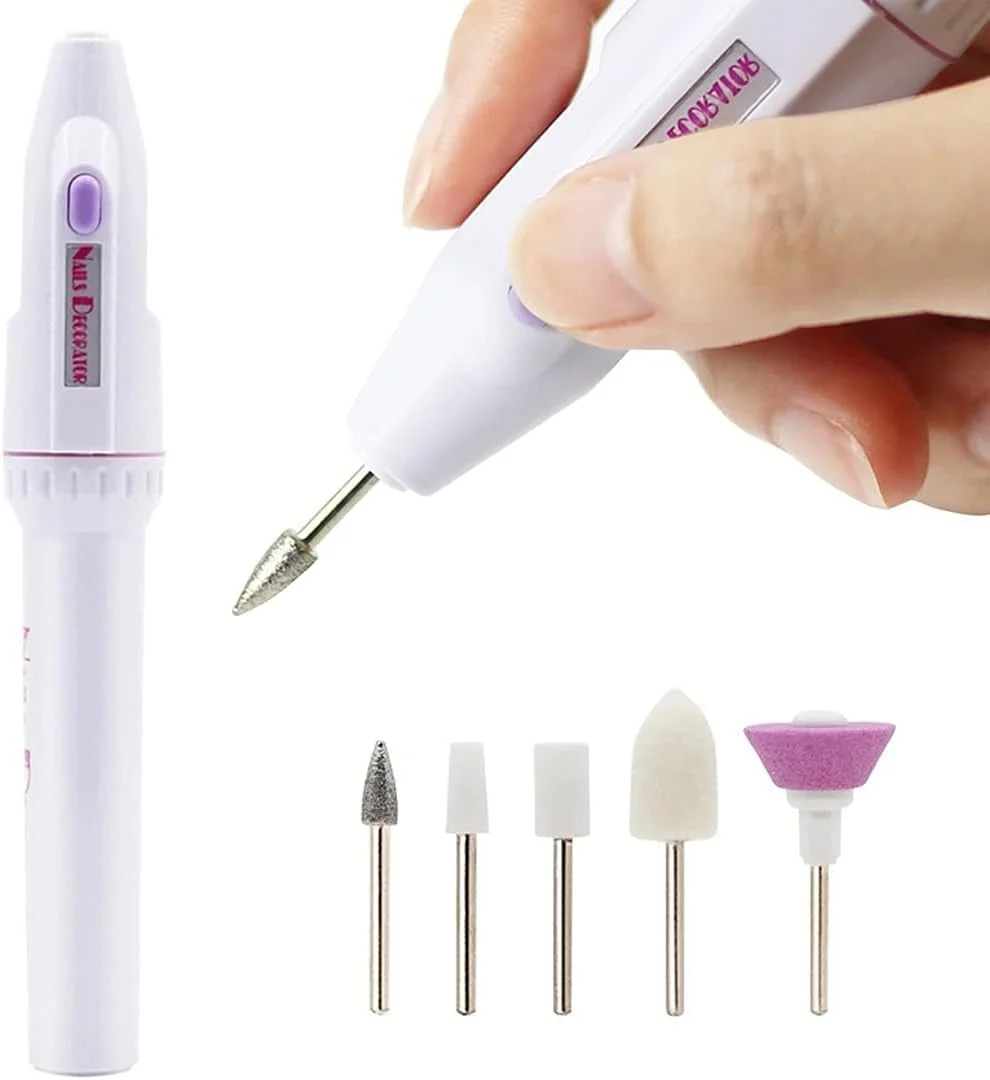 سوهان برقی ناخن، ست مانیکور برقی 5 در 1 شامل کیت پیرایش آسیاب و از بین برنده پینه سوهان برقی ناخن، ست مانیکور برقی 5 در 1 شامل کیت پیرایش آسیاب و از بین برنده پینه