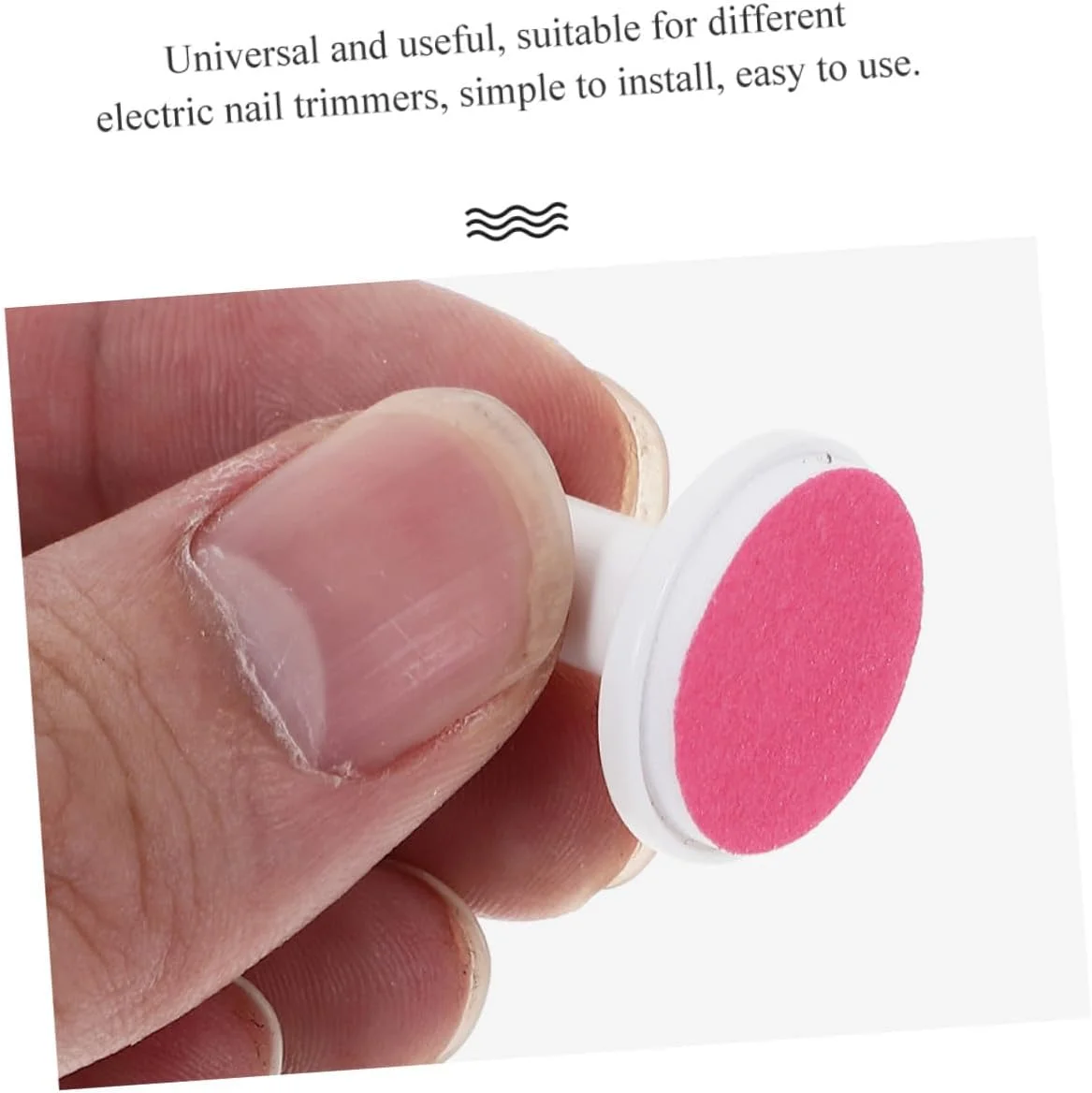 Housoutil بسته 24 عددی پد تعویضی سوهان ناخن برقی، مناسب برای سر سوهان ناخن نوزاد از 12 ماهگی و برای سوهان ناخن های استاندارد نوزاد