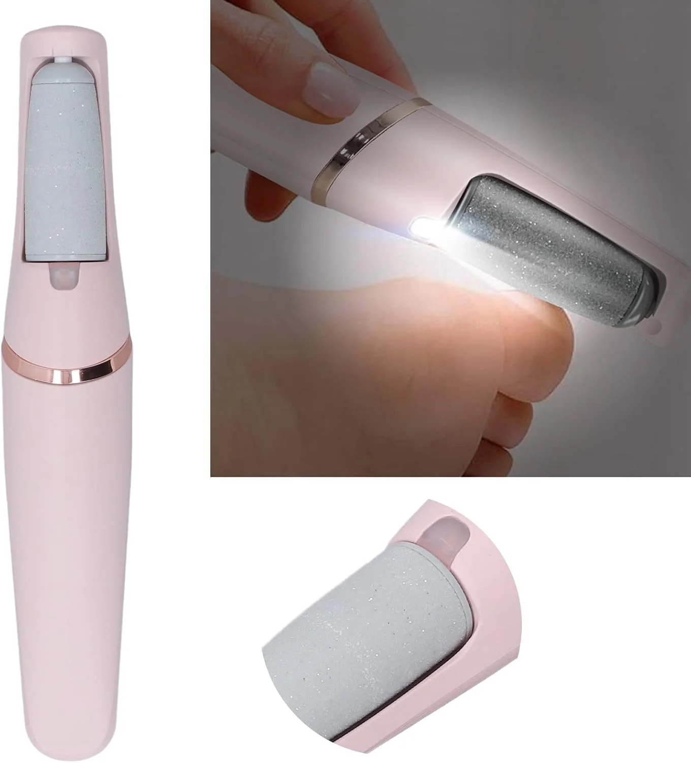 سوهان پا برقی با شارژ USB، دارای سرعت بالا و پایین، مناسب برای مراقبت از پاشنه و کناره های پا