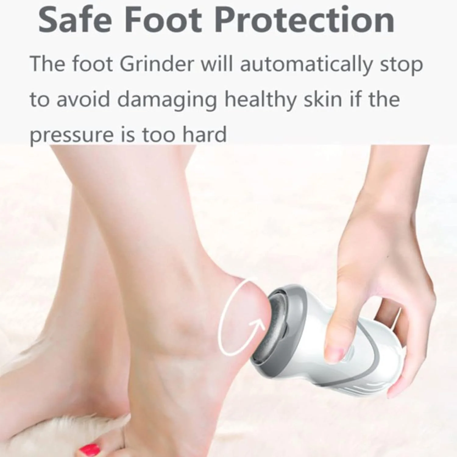 سوهان برقی پدیکور الیتزیا مدل ETEM02 (بدون دسته) به همراه سری های سمباده ای کوارتز قابل تعویض و سیستم مکش