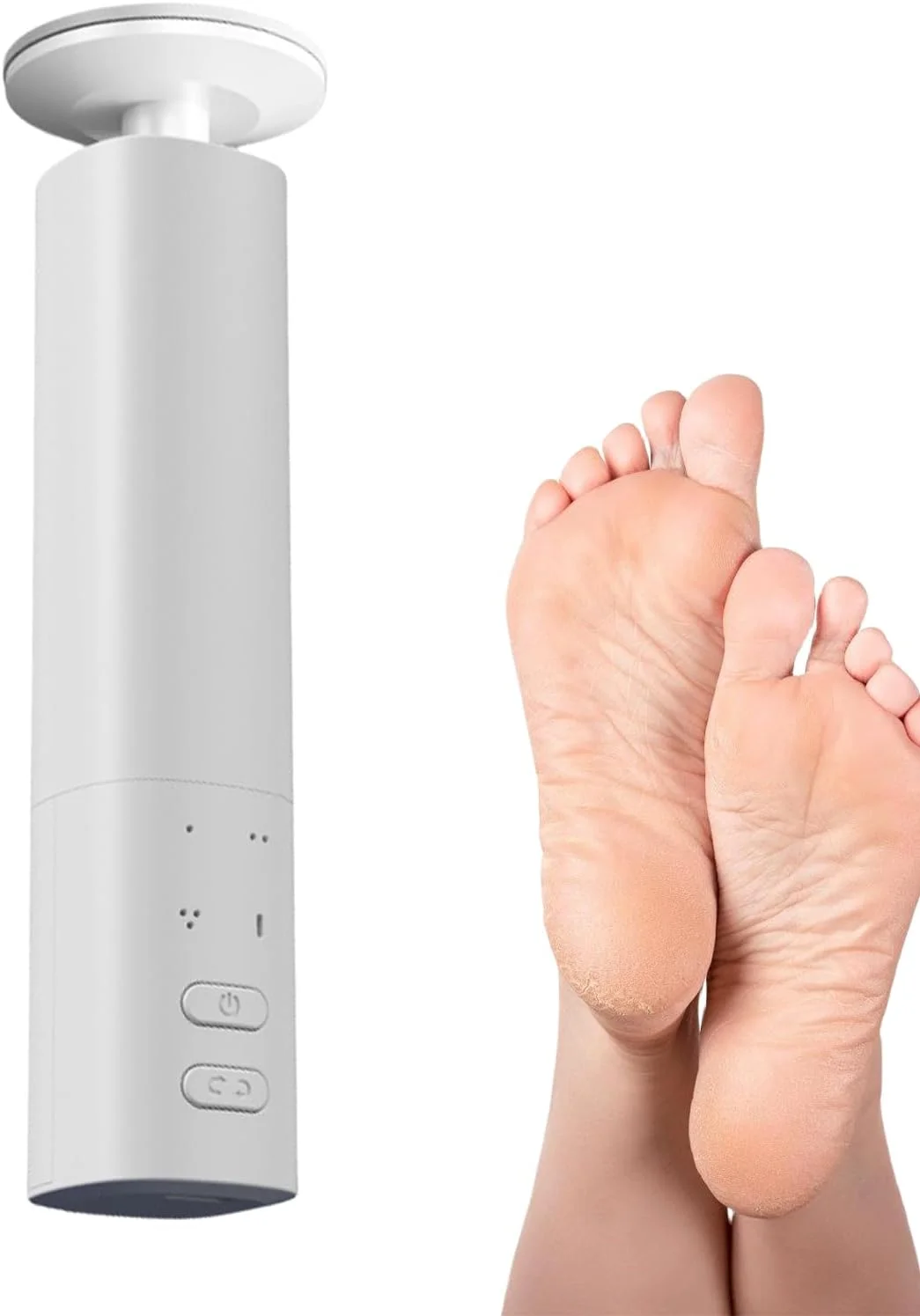سوهان برقی پا، از بین برنده پینه پا - ابزار پدیکور با سرهای قابل تعویض برای بزرگسالان، زنان و مردان