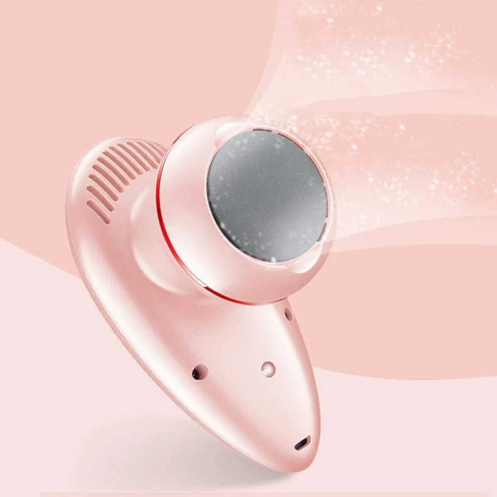 سوهان برقی پا USB، دستگاه لایه بردار پوست مرده و از بین برنده پینه پا با 2 غلتک و سر ماساژ