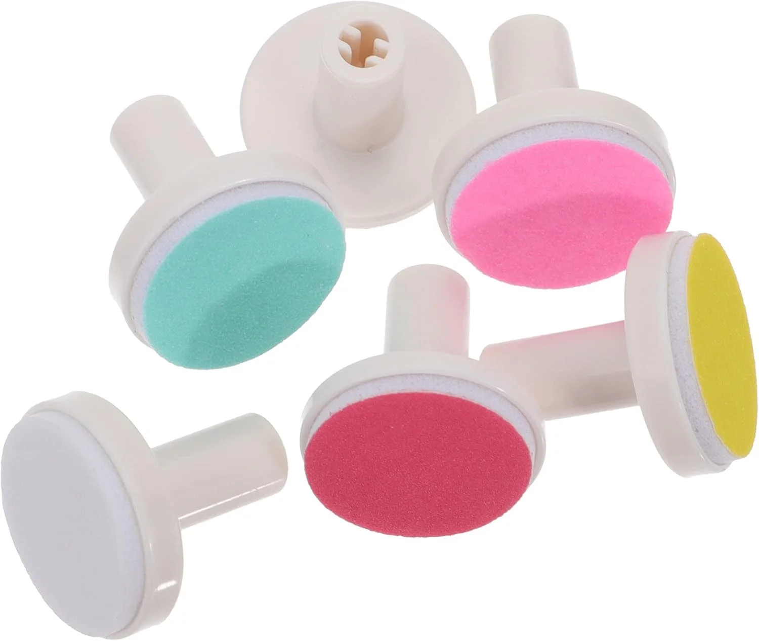 24 عدد پد سوهان ناخن نوزاد، سری های سنگ زنی ناخن برقی نوزاد، پدهای جایگزین ماشین اصلاح ناخن برای نوزاد تازه متولد شده