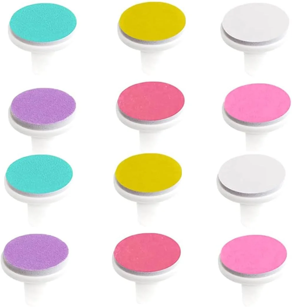 ۱۲ عدد سری سمباده ناخن نوزاد، سری های سنگ زنی جایگزین برقی برای ماشین اصلاح ناخن، لوازم جانبی حرفه ای