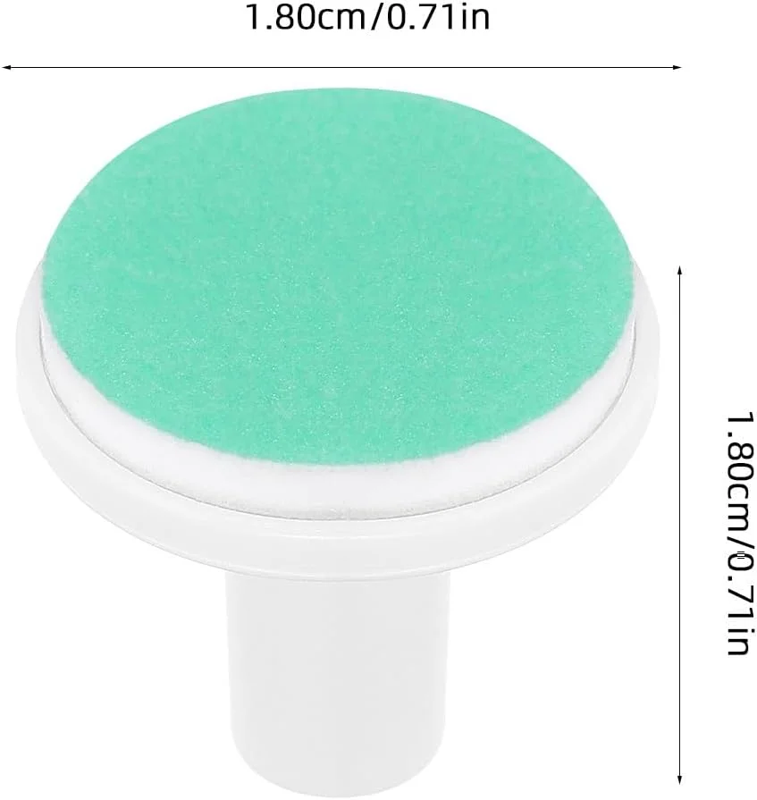 پد های برقی ناخن گیر کودک آی پلاس مایل، بسته 24 عددی، پد های جایگزین برای سوهان ناخن، سری سنگ زنی ناخن برای کودکان نوپا، سبز، مناسب از 12 ماهگی