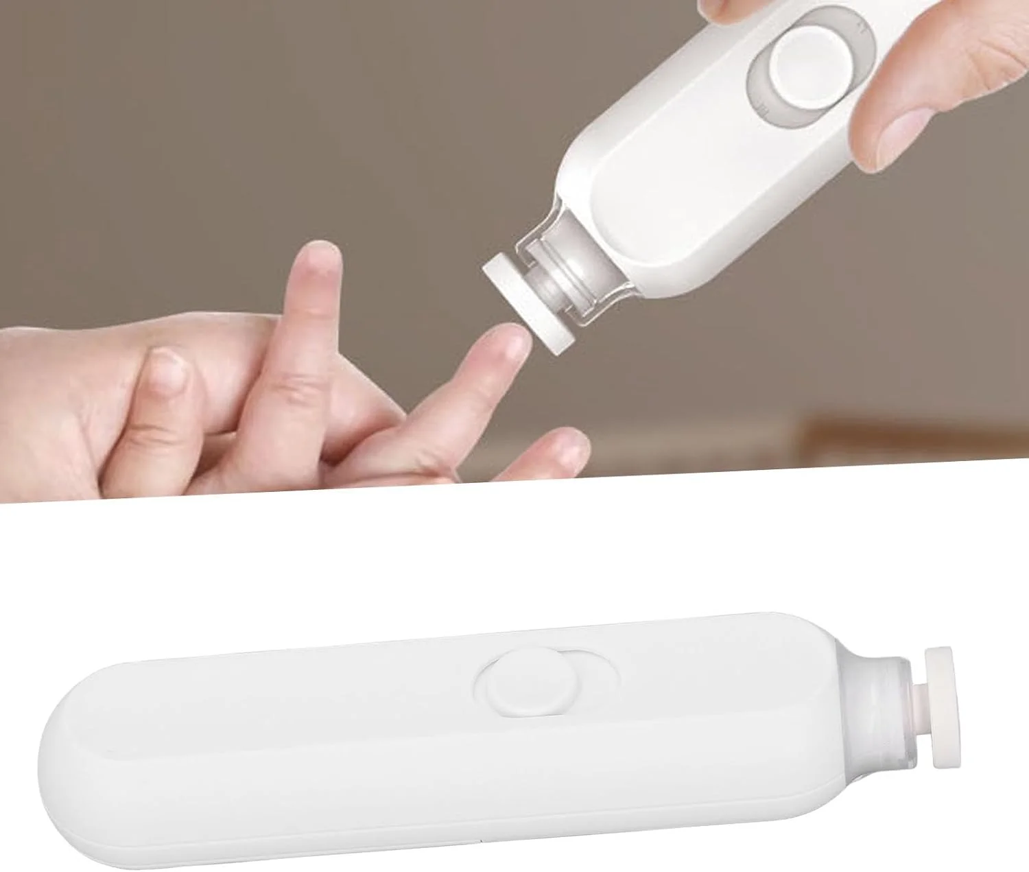 بافر ناخن کودک، مناسب نوزادان، کودکان نوپا، کودکان و بانوان، سوهان ناخن طرح حیوانات، دستگاه مانیکور برقی