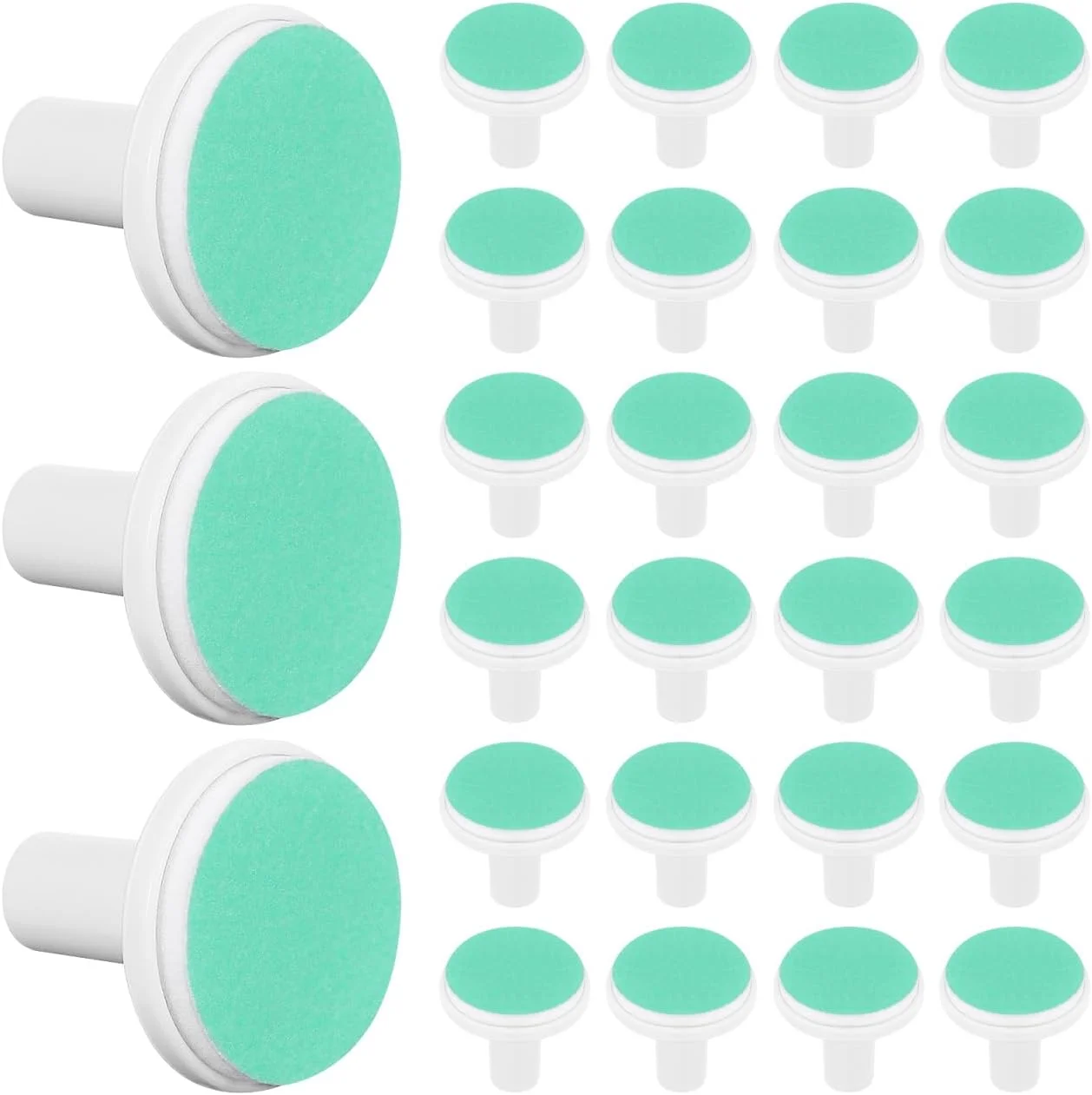 24 عدد سوهان ناخن برقی جایگزین Healeved برای سوهان ناخن برقی نوزادان، جایگزین برقی برای پسران و دختران