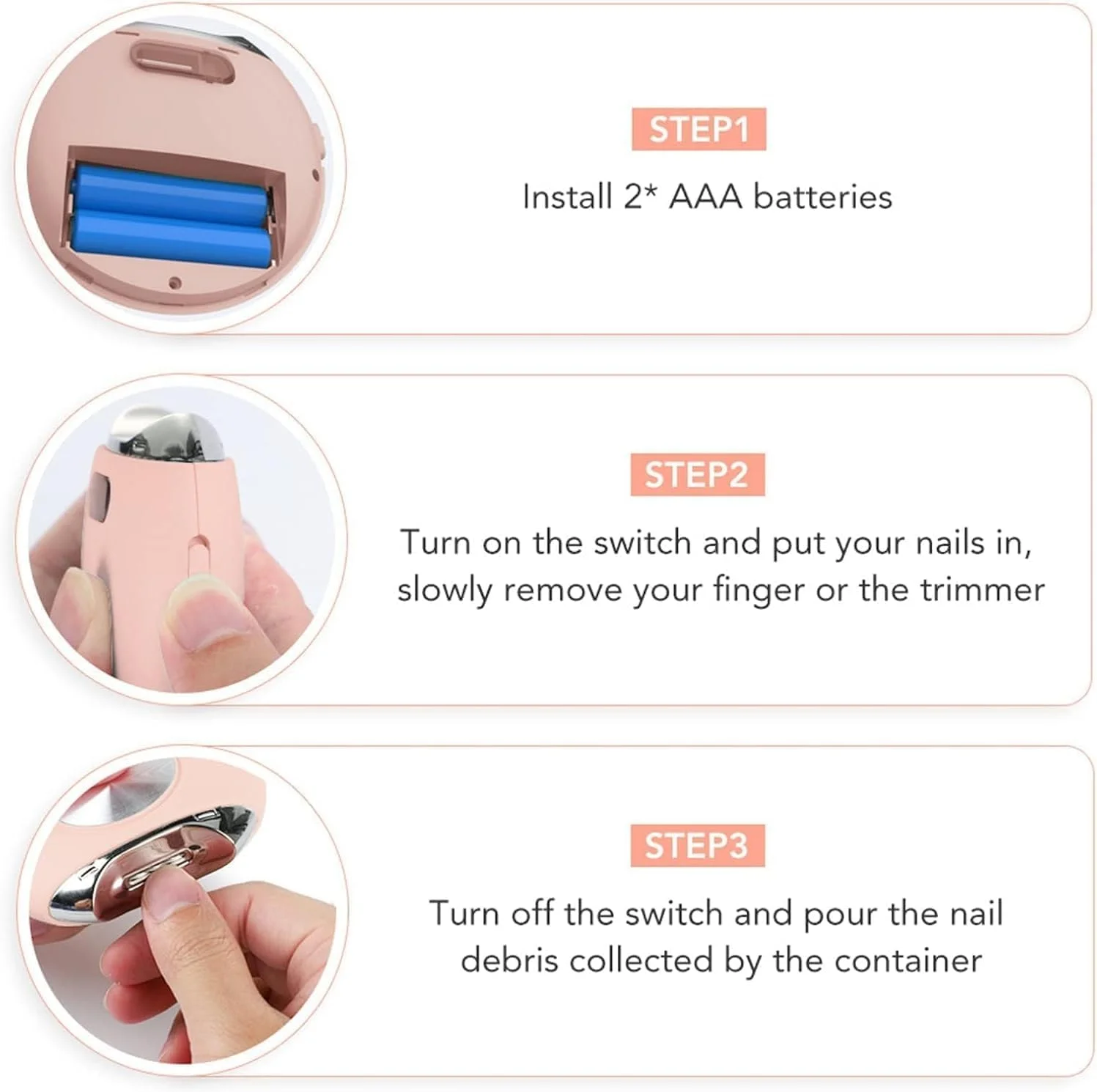ناخن گیر برقی، ماشین اصلاح ناخن اتوماتیک بی سیم با پوشش مغناطیسی و سوهان ناخن، ناخن گیر برقی ملایم برای نوزادان، کودکان نوپا و سالمندان، ابزار مراقبت از ناخن قابل حمل برای مسافرت در منزل ناخن گیر برقی، ماشین اصلاح ناخن اتوماتیک بی سیم با پوشش مغناطیسی و سوهان ناخن، ناخن گیر برقی ملایم برای نوزادان، کودکان نوپا و سالمندان، ابزار مراقبت از ناخن قابل حمل برای مسافرت در منزل
