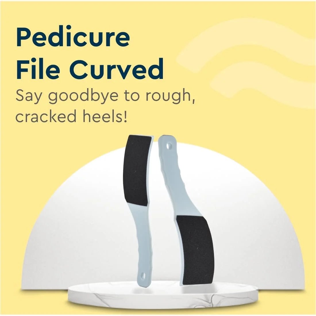 ابزار سوهان پدیکور پا زنانه GUBB فلزی/پلاستیکی | بهترین سوهان پا برای از بین بردن پوست مرده | ابزار عالی پدیکور برای پاکسازی پا | سوهان پا | بهترین سوهان از بین برنده پینه پا