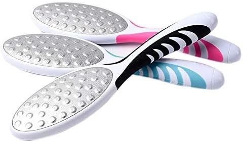 سوهان پا یک عددی، سوهان پاشنه پا برای پدیکور، رنده پا دسته پلاستیکی، اسکرابر، سوهان استیل پا، سوهان اسکراب رنده ای برای پاها (رنگ: دسته مشکی)