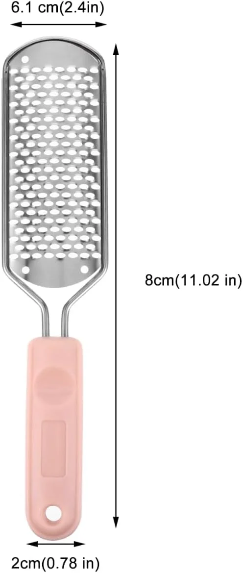 آرتی‌بتر یک عدد سوهان پدیکور پا، اسکراپر فلزی پا، ابزار اسکراپر دستی پا، سوهان پا، ابزار پدیکور پوست پا، رنده تمام استیل استیل ضد زنگ