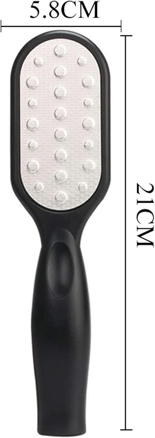 سوهان پا، ابزار پدیکور، سوهان پدیکور پوست سخت و زبر، رنده پاشنه پا، مراقبت از پا، استیل ضد زنگ