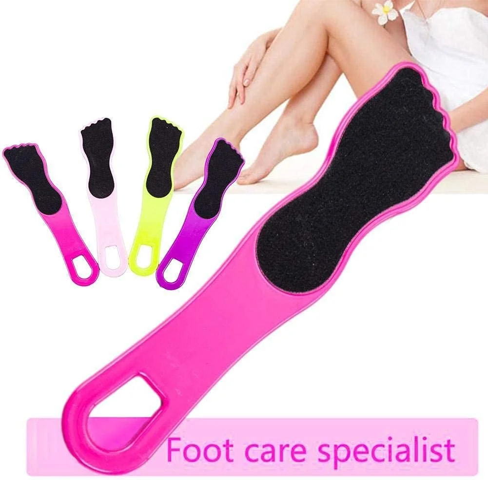 ست ۴ عددی سوهان پا حرفه ای، از بین برنده پینه پا، رنده پاشنه پا، لایه بردار پوست مرده، اسکرابر پوست سخت برای پاهای ترک خورده مرطوب و خشک
