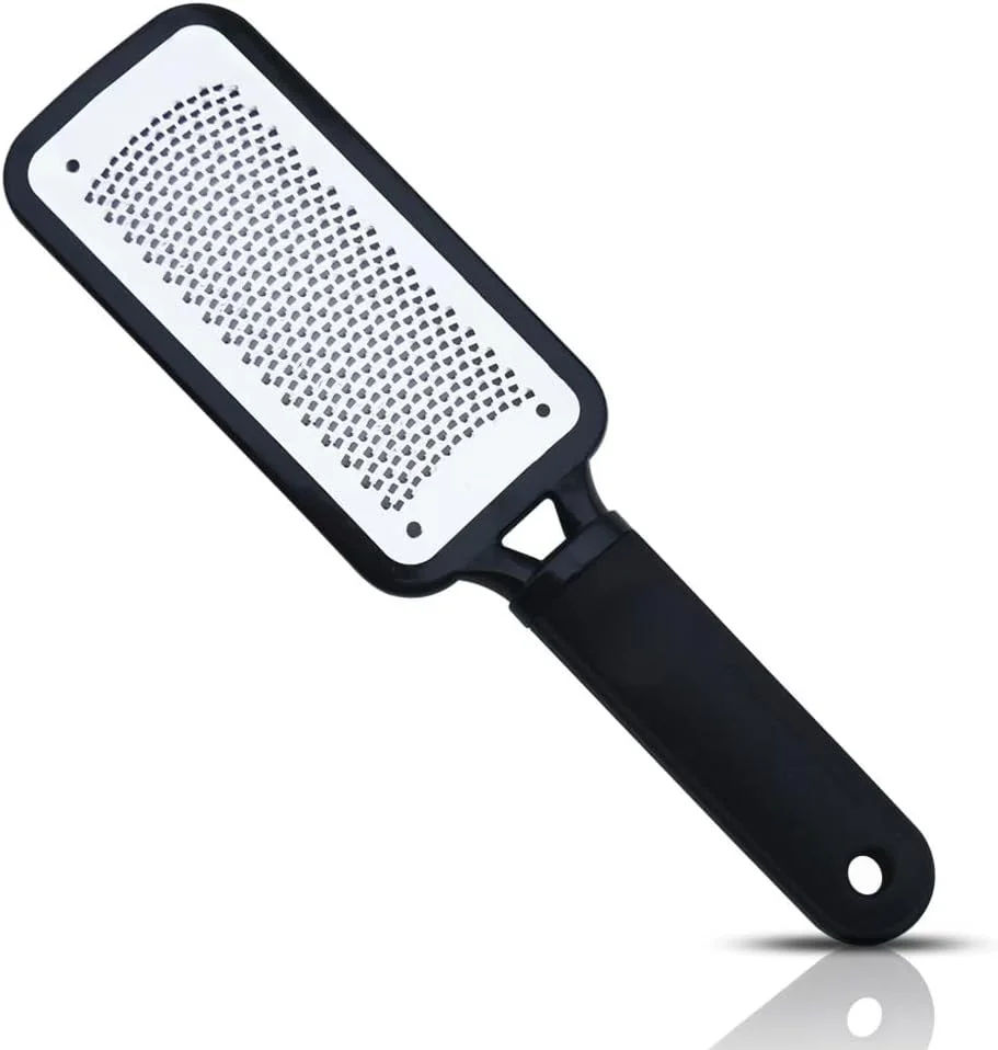 پوست مرده پاهای خود را با سوهان استیل حرفه ای جداشدنی ما احیا کنید، ابزار نهایی پدیکور برای از بین بردن ملایم پوست، سوهان پا 1 عددی