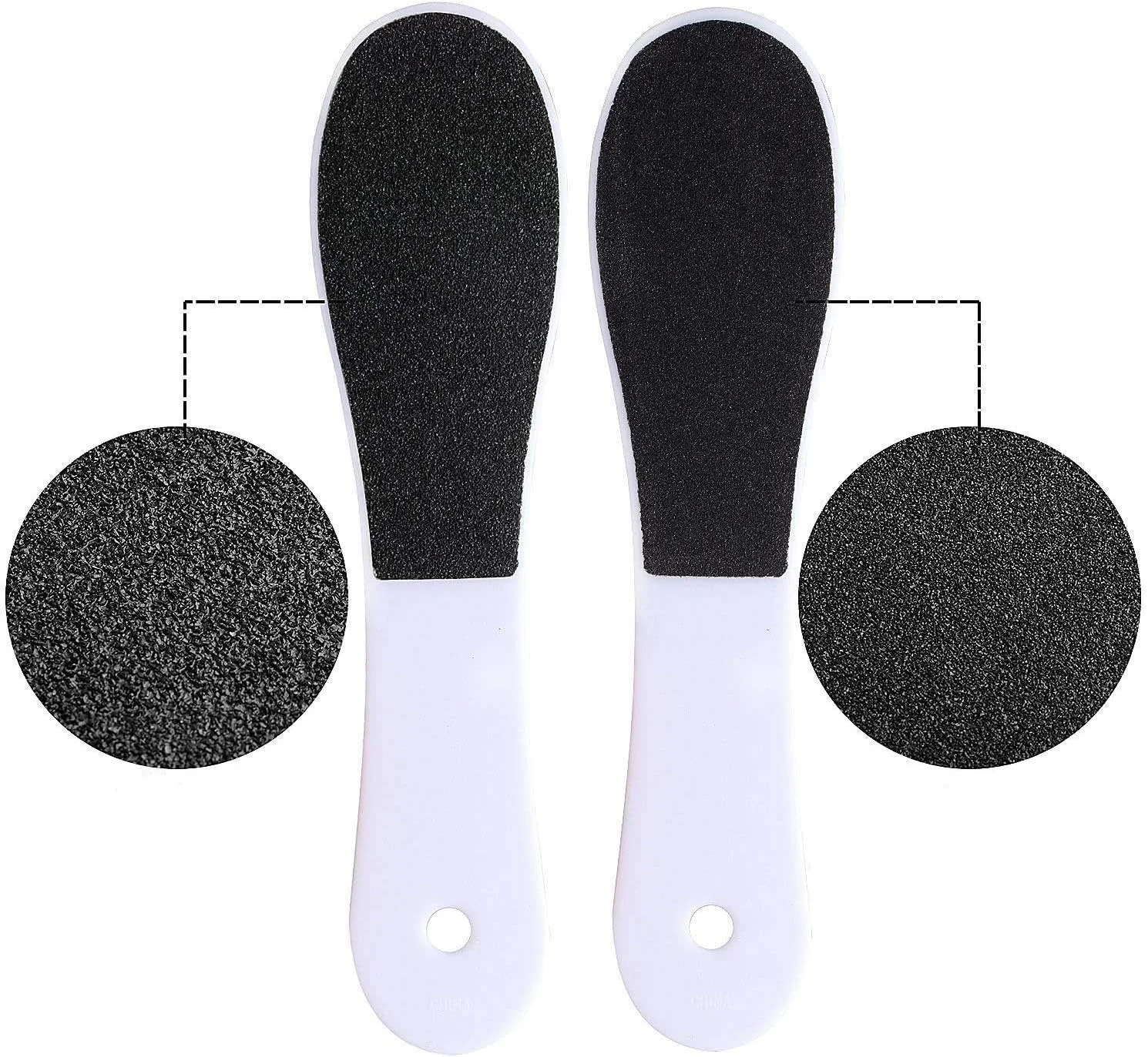 سوهان پای یکبار مصرف دو طرفه 6 عددی، سوهان پا و از بین برنده پینه با دسته پلاستیکی برای پوست های سفت و مرده پا سوهان پای یکبار مصرف دو طرفه 6 عددی، سوهان پا و از بین برنده پینه با دسته پلاستیکی برای پوست های سفت و مرده پا