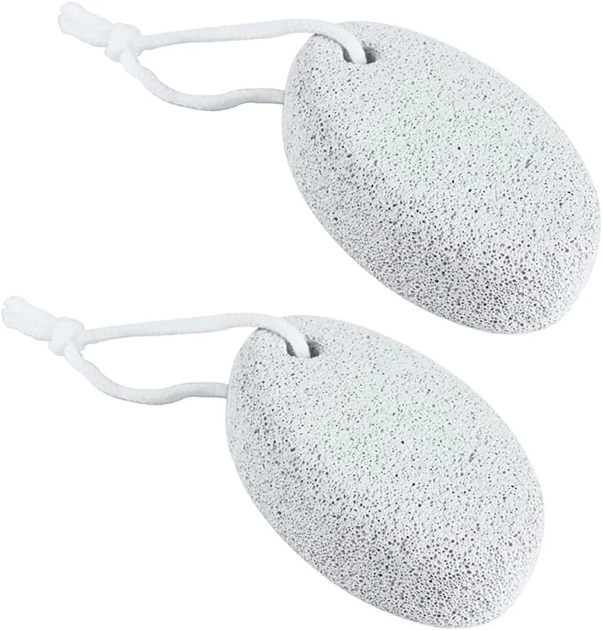 سنگ پا طبیعی ORiTi برای پا، ابزار پدیکور از بین برنده پینه پوست سخت برای پا و دست، لایه بردار طبیعی سوهان پا برای از بین بردن پوست مرده، سنگ اسکرابر پا برای مردان و زنان.