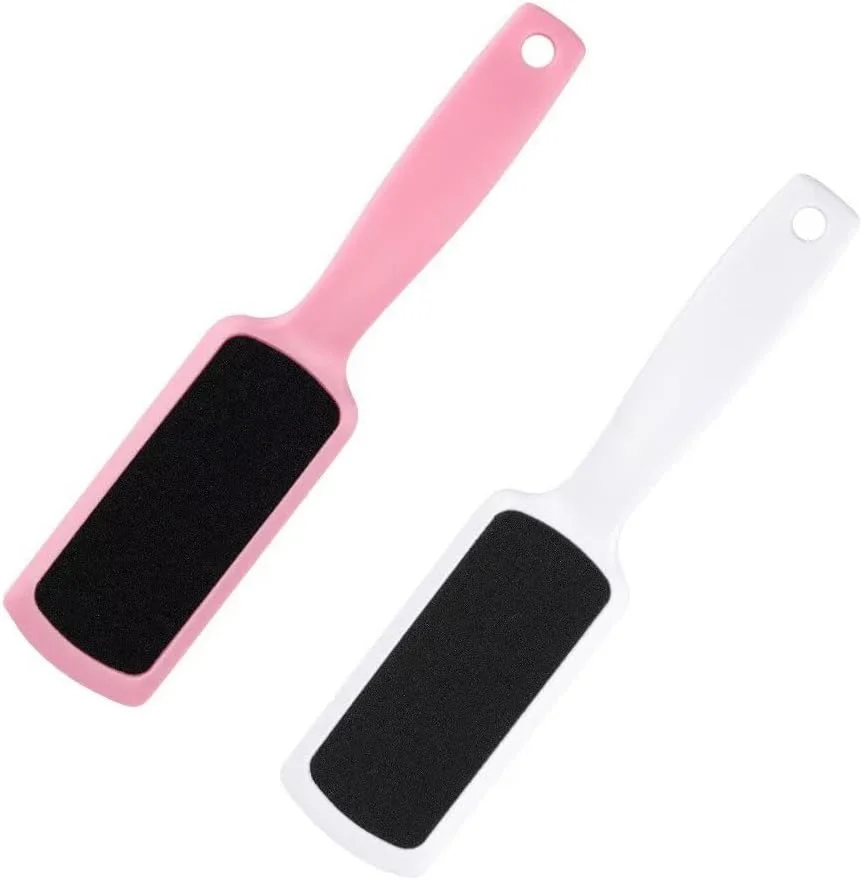 دو عدد سوهان پا دو طرفه با رنگ های مختلف - از بین برنده پینه و پوست مرده