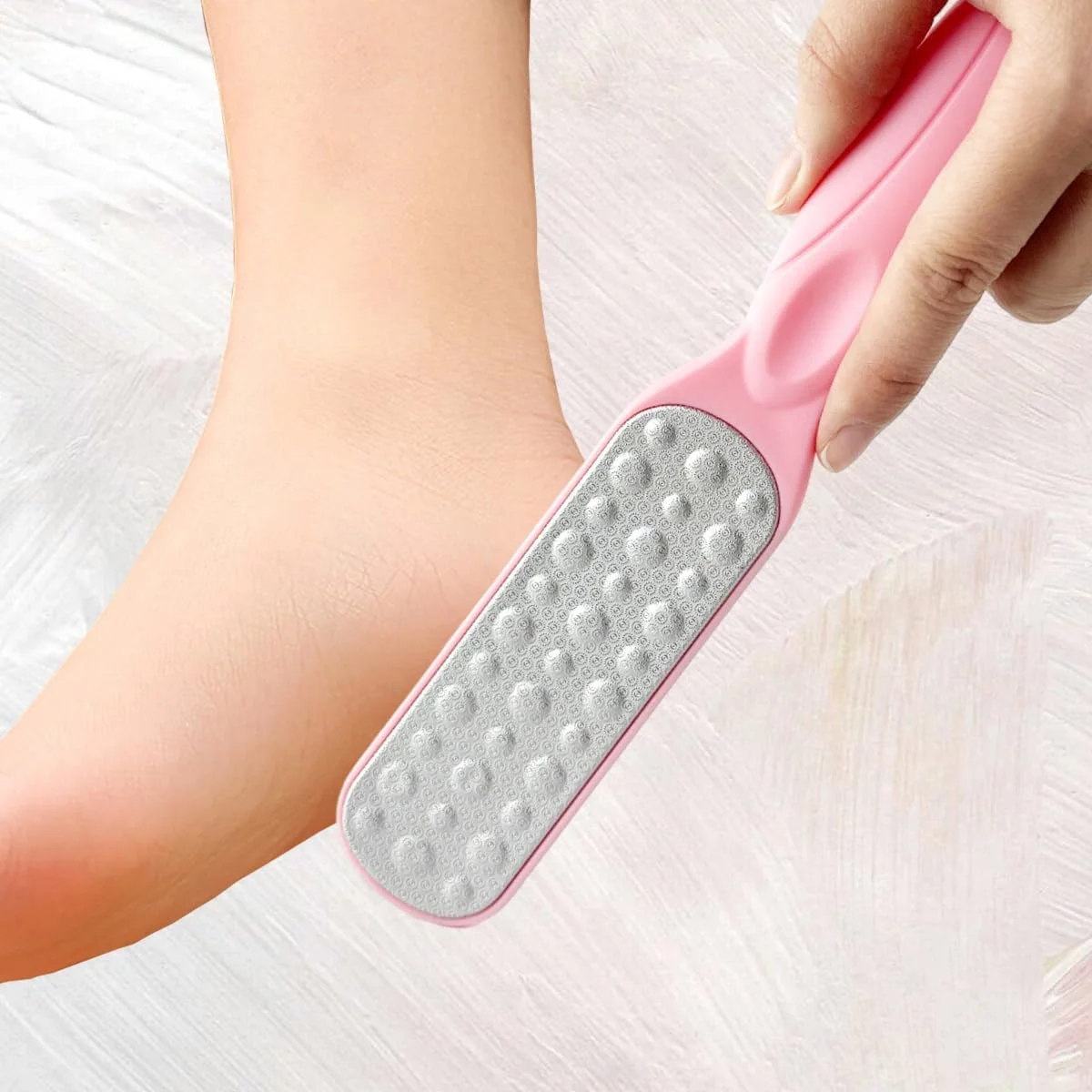 یک عدد سوهان پدیکور بزرگ، سوهان استیل حرفه ای برای مراقبت از پا و از بین بردن پوست های سخت (صورتی) یک عدد سوهان پدیکور بزرگ، سوهان استیل حرفه ای برای مراقبت از پا و از بین بردن پوست های سخت (صورتی)