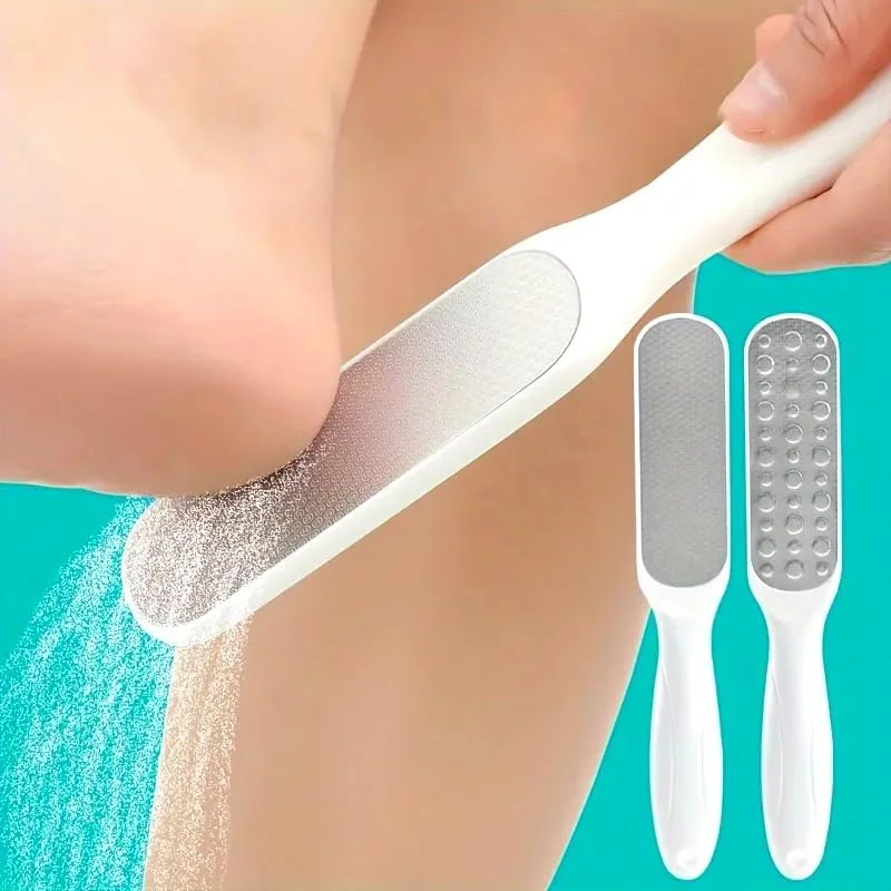 سوهان پا از بین برنده پوست سخت، از بین برنده پینه و لایه بردار حرفه ای پا، سوهان پای بادوام برای پاشنه های ترک خورده، پوست مرده و پاهای زبر، ابزار پدیکور بهداشتی برای صافی