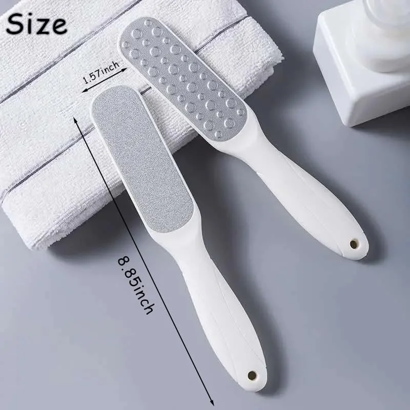 سوهان پا از بین برنده پوست سخت، از بین برنده پینه و لایه بردار حرفه ای پا، سوهان پای بادوام برای پاشنه های ترک خورده، پوست مرده و پاهای زبر، ابزار پدیکور بهداشتی برای صافی