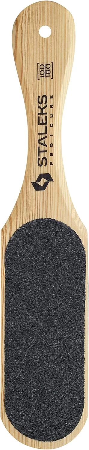 سوهان چوبی پدیکور استالکس 100/180 برای از بین بردن پینه و پوست مرده پا سوهان چوبی پدیکور استالکس 100/180 برای از بین بردن پینه و پوست مرده پا