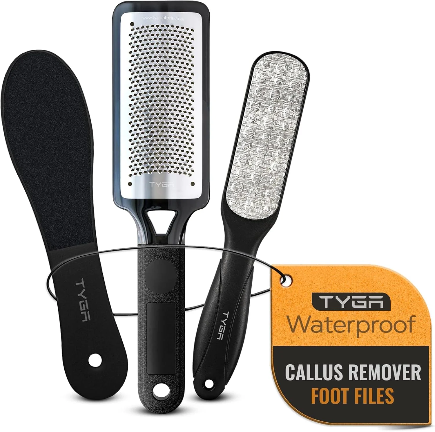 سوهان پدیکور تیگا، ست سوهان و اسکرابر دو طرفه - از بین برنده پینه برای حذف پوست مرده، پوست سخت ترک خورده، زبر، اسکرابر نرم، قابل استفاده خشک و مرطوب سوهان پدیکور تیگا، ست سوهان و اسکرابر دو طرفه - از بین برنده پینه برای حذف پوست مرده، پوست سخت ترک خورده، زبر، اسکرابر نرم، قابل استفاده خشک و مرطوب