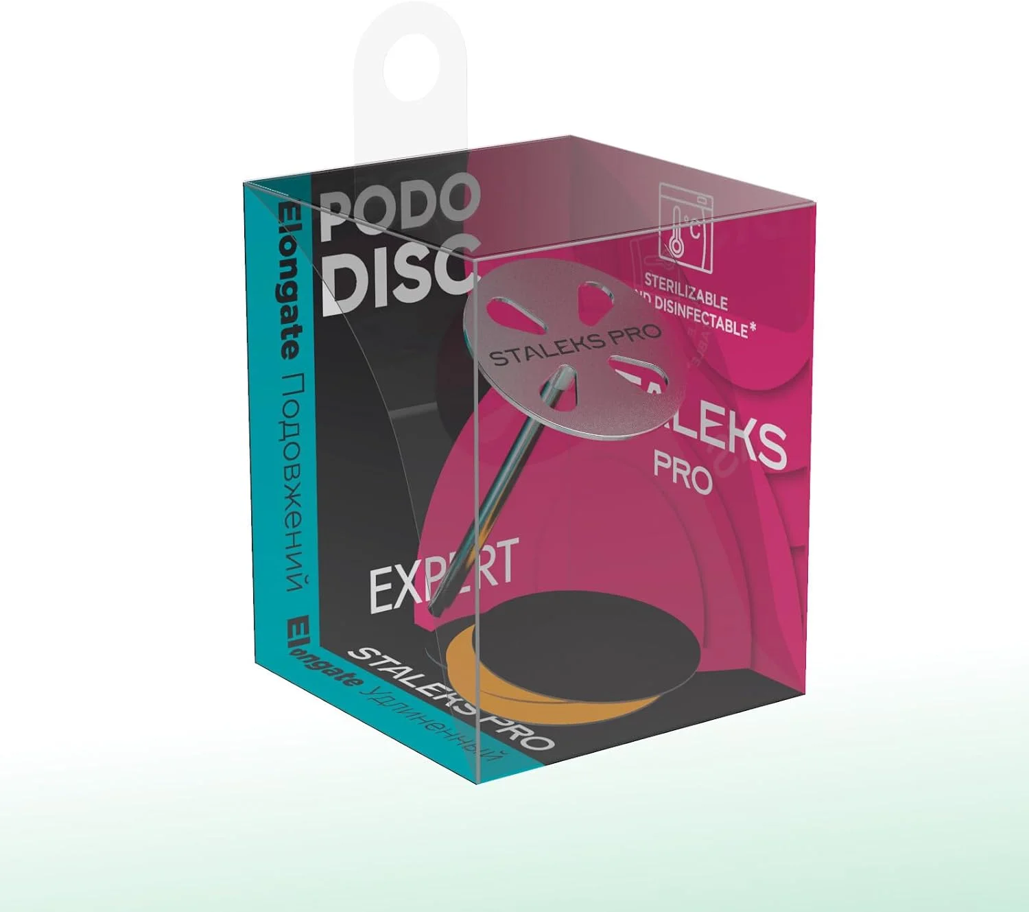 استالکس - دیسک پدیکور удлиненный PODODISC STALEKS PRO M و مجموعه فایل یکبار مصرف گریت 180، 5 عددی (20 میلی متر) استالکس - دیسک پدیکور удлиненный PODODISC STALEKS PRO M و مجموعه فایل یکبار مصرف گریت 180، 5 عددی (20 میلی متر)