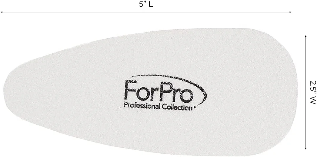 نوارهای یدکی سیستم پدی حرفه ای فورپرو، سفید، درجه زبری 80، نوارهای یدکی سوهان پدیکور، 5 اینچ طول × 2.5 اینچ عرض، 20 عدد نوارهای یدکی سیستم پدی حرفه ای فورپرو، سفید، درجه زبری 80، نوارهای یدکی سوهان پدیکور، 5 اینچ طول × 2.5 اینچ عرض، 20 عدد