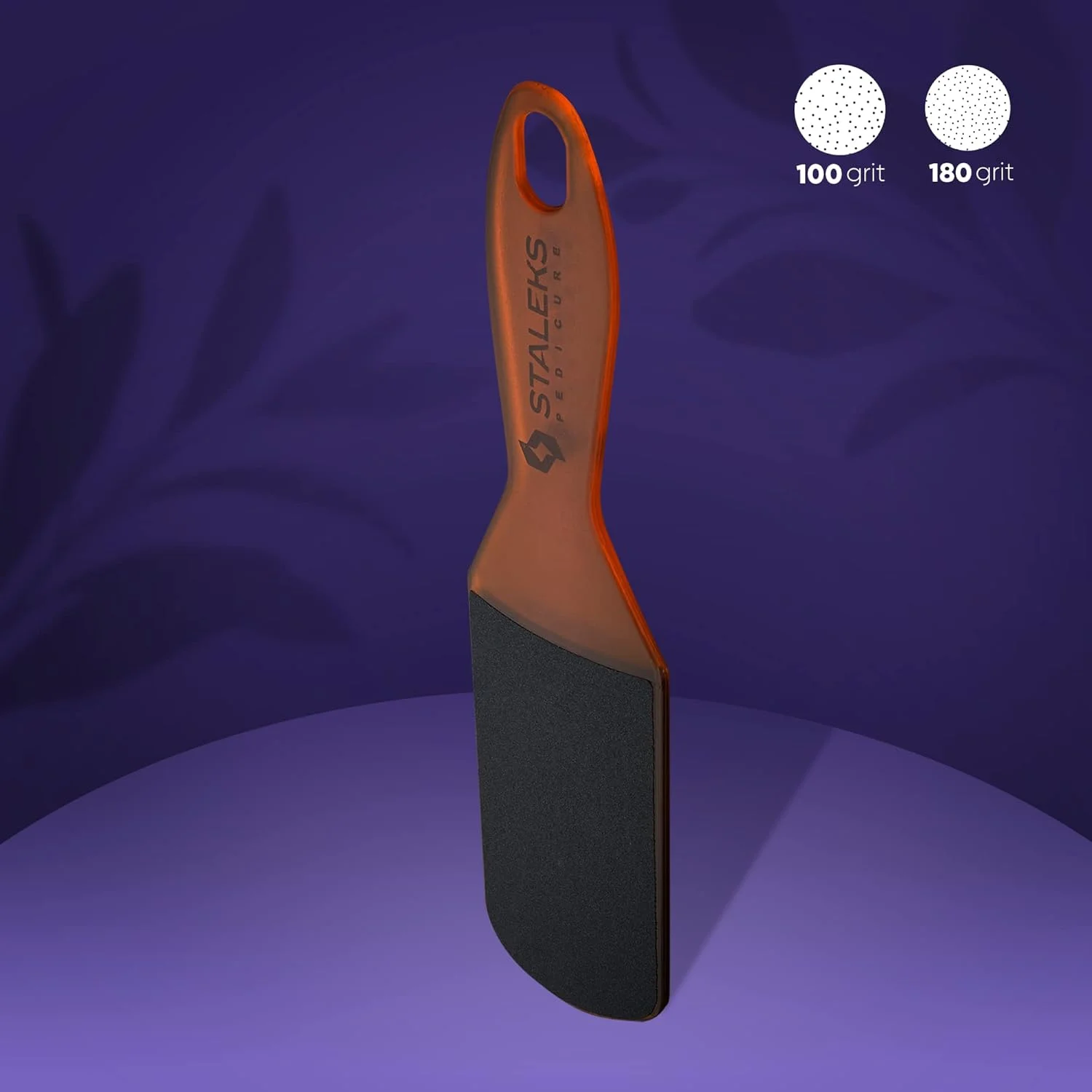 سوهان پا استالکس برای پوست مرده - سوهان دو طرفه از بین برنده پینه پا - اسکرابر پا - رنده حرفه ای پا برای پاشنه/پاهای ترک خورده 10 TYPE 3 AE 10/3