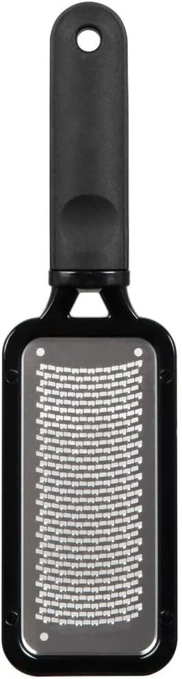 سوهان پای استیل ضد زنگ حرفه ای فورپرو، فایل پای بزرگ و از بین برنده پینه، به سرعت پینه ها را از بین می برد و پاشنه های ترک خورده را صاف می کند، 27.3 سانتی متر طول و 7 سانتی متر عرض، مشکی سوهان پای استیل ضد زنگ حرفه ای فورپرو، فایل پای بزرگ و از بین برنده پینه، به سرعت پینه ها را از بین می برد و پاشنه های ترک خورده را صاف می کند، 27.3 سانتی متر طول و 7 سانتی متر عرض، مشکی