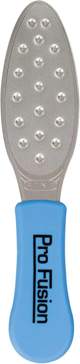 سوهان پدیکور استیل ضد زنگ حرفه ای فورپرو Pro Fusion - زبر، دو طرفه با کیفیت - سوهان پدیکور دسته آبی برای پاشنه و پا - طول 8.25 اینچ سوهان پدیکور استیل ضد زنگ حرفه ای فورپرو Pro Fusion - زبر، دو طرفه با کیفیت - سوهان پدیکور دسته آبی برای پاشنه و پا - طول 8.25 اینچ