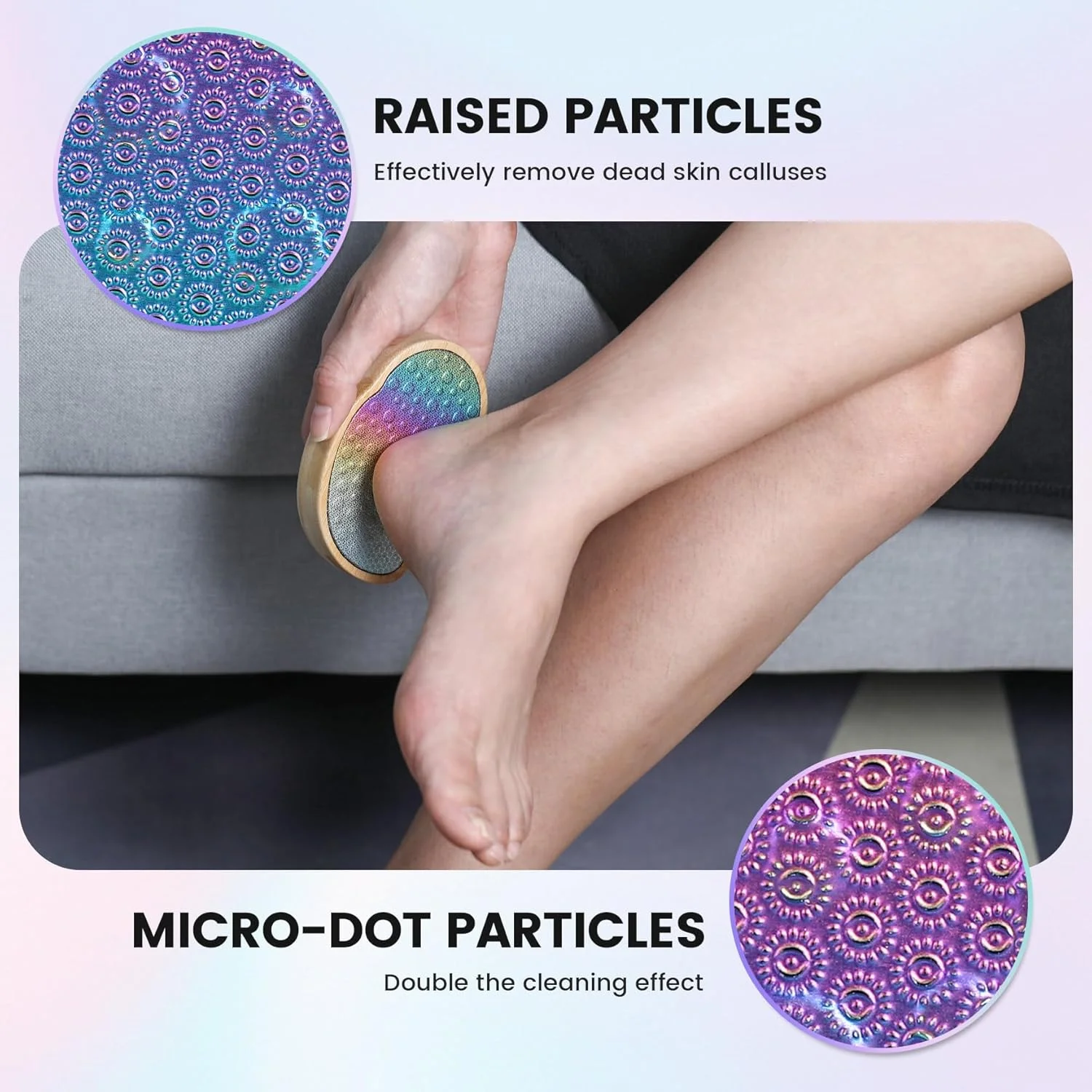 سوهان پا و از بین برنده پینه BEZOX (به روز رسانی جدید) - ابزار پدیکور سوهان پا برای از بین بردن پوست مرده، از بین برنده پوست سخت پا، اسکرابر پا، سوهان استیل ضد زنگ درجه جراحی و دسته چوبی راحت سوهان پا و از بین برنده پینه BEZOX (به روز رسانی جدید) - ابزار پدیکور سوهان پا برای از بین بردن پوست مرده، از بین برنده پوست سخت پا، اسکرابر پا، سوهان استیل ضد زنگ درجه جراحی و دسته چوبی راحت