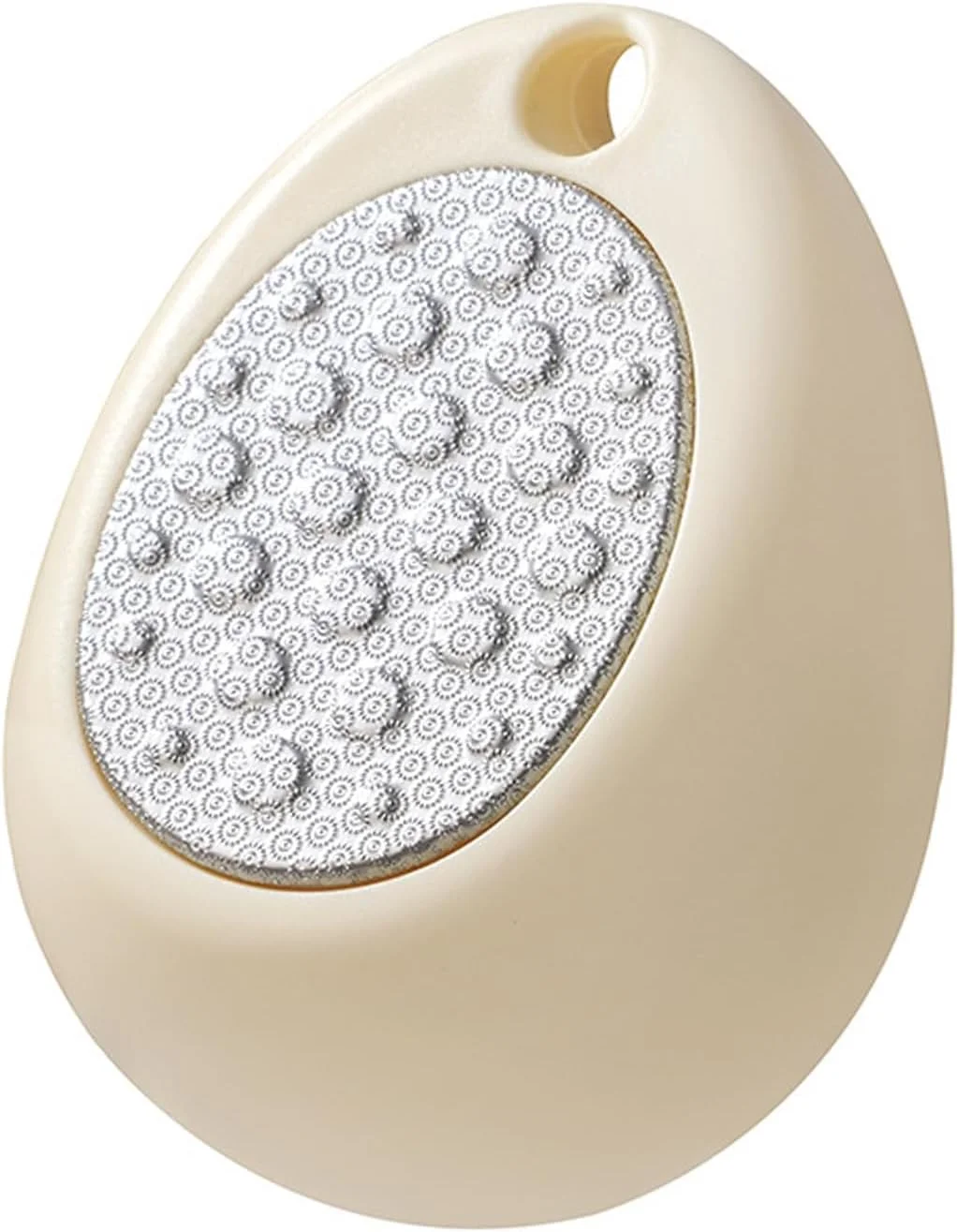 سوهان پای دو طرفه طرح تخم مرغی - از بین برنده پینه پا و خراشنده پاشنه پا از جنس استیل ضد زنگ قابل حمل برای پوست های مرده، پاشنه های ترک خورده و پاهای زبر، ابزار پدیکور قابل استفاده مجدد برای پاهای صاف و نرم سوهان پای دو طرفه طرح تخم مرغی - از بین برنده پینه پا و خراشنده پاشنه پا از جنس استیل ضد زنگ قابل حمل برای پوست های مرده، پاشنه های ترک خورده و پاهای زبر، ابزار پدیکور قابل استفاده مجدد برای پاهای صاف و نرم